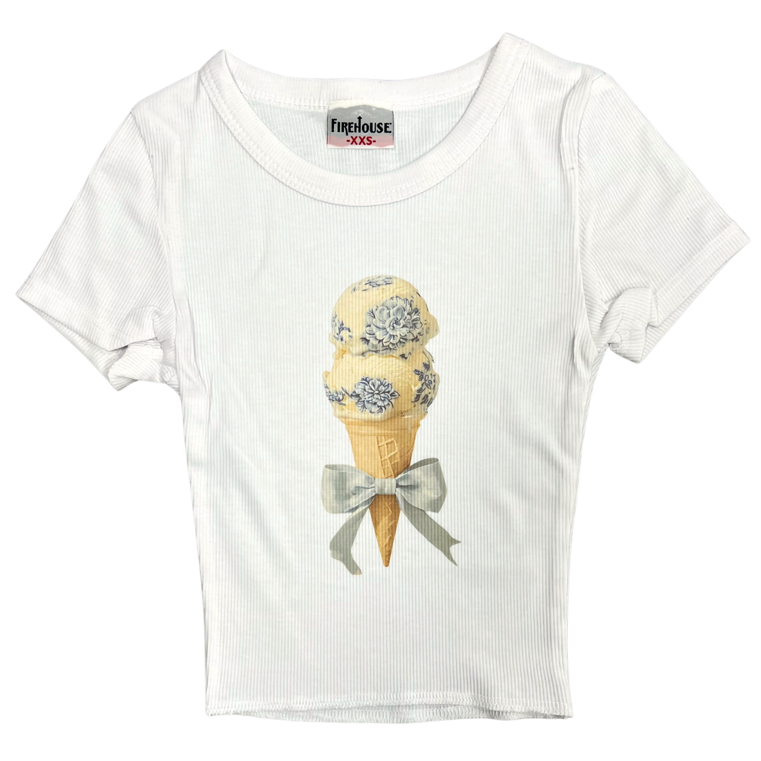 Coquette Flower Cone Tee