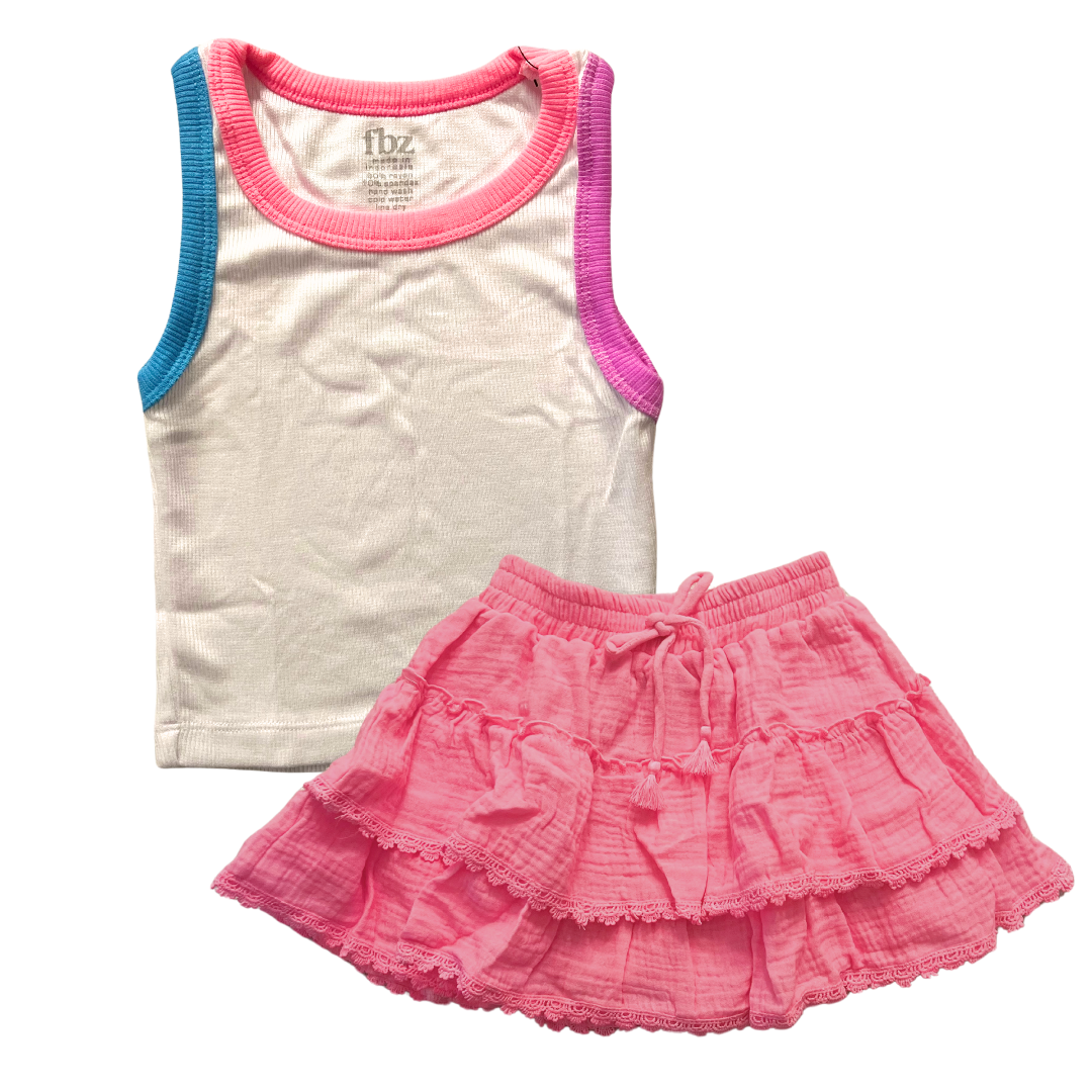 Gauze Lace Skirt