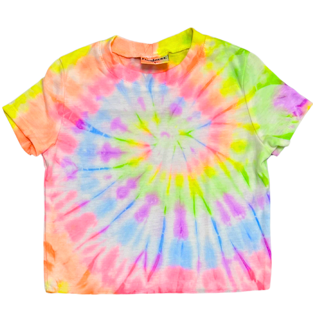 Rainbow Tie Dye Shorts
