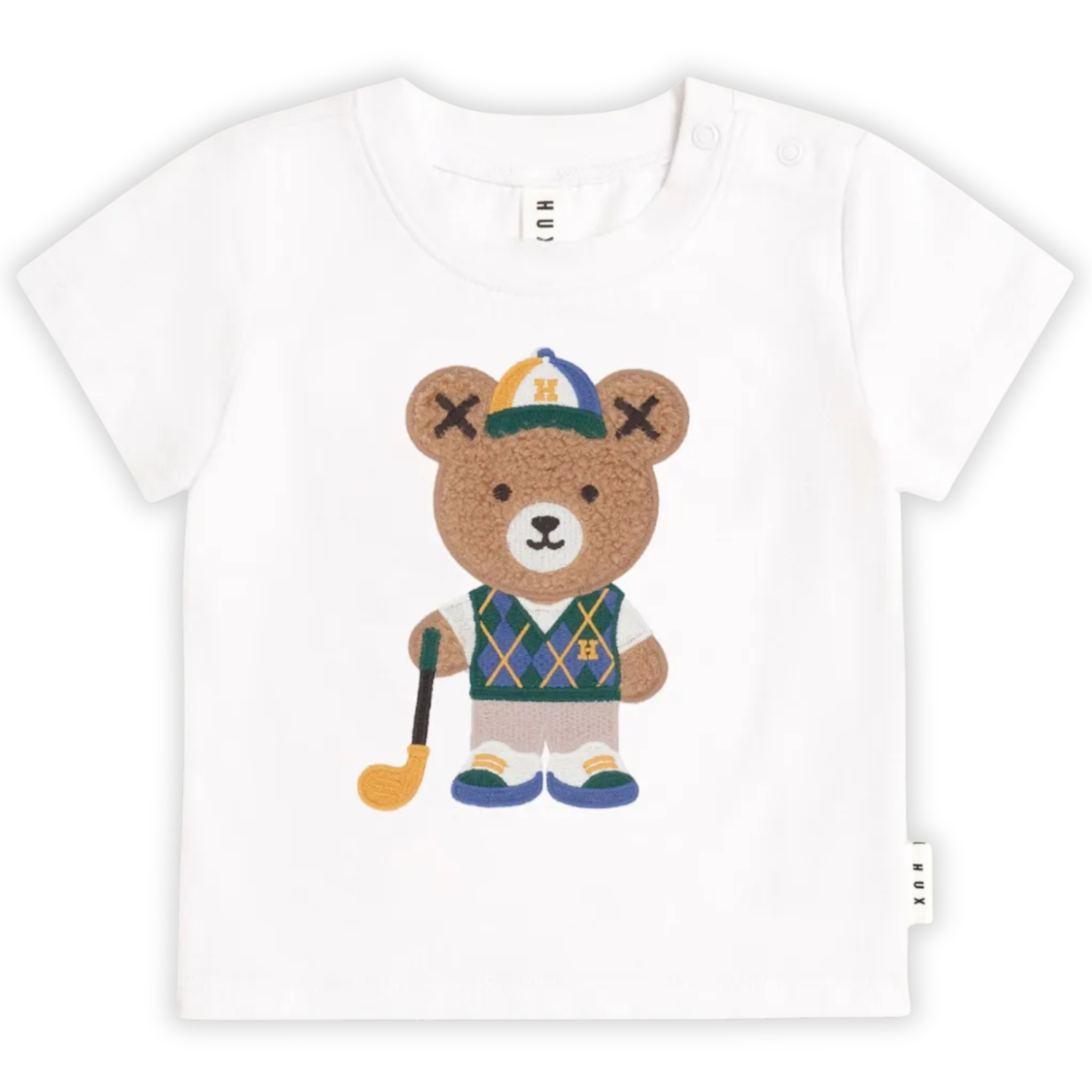 Golfer Hux White Tee