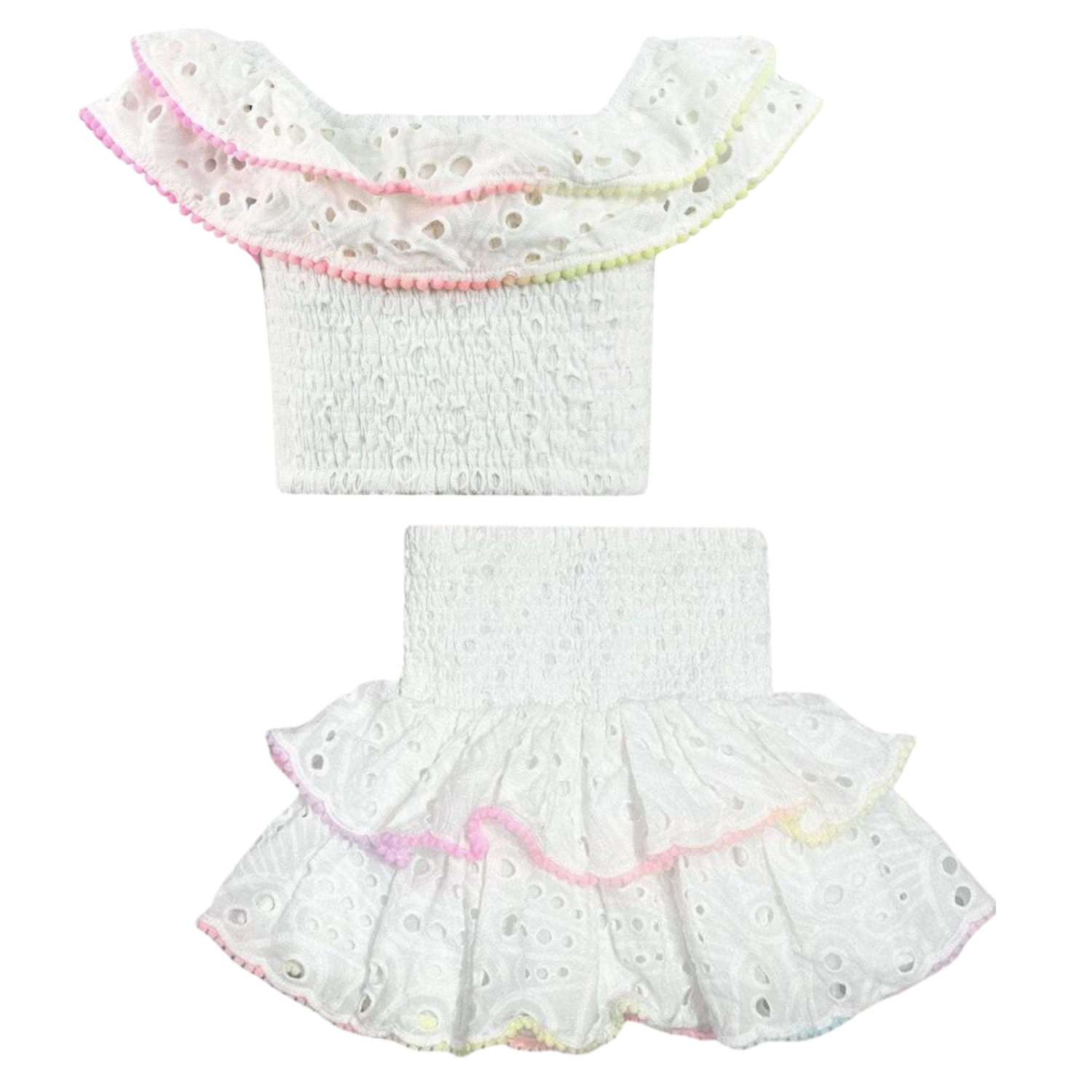 Rainbow Fancy Eyelet Set