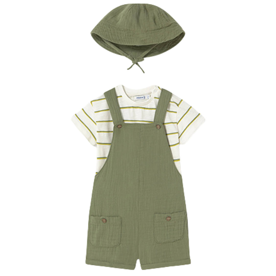 Dungaree 3pc Set
