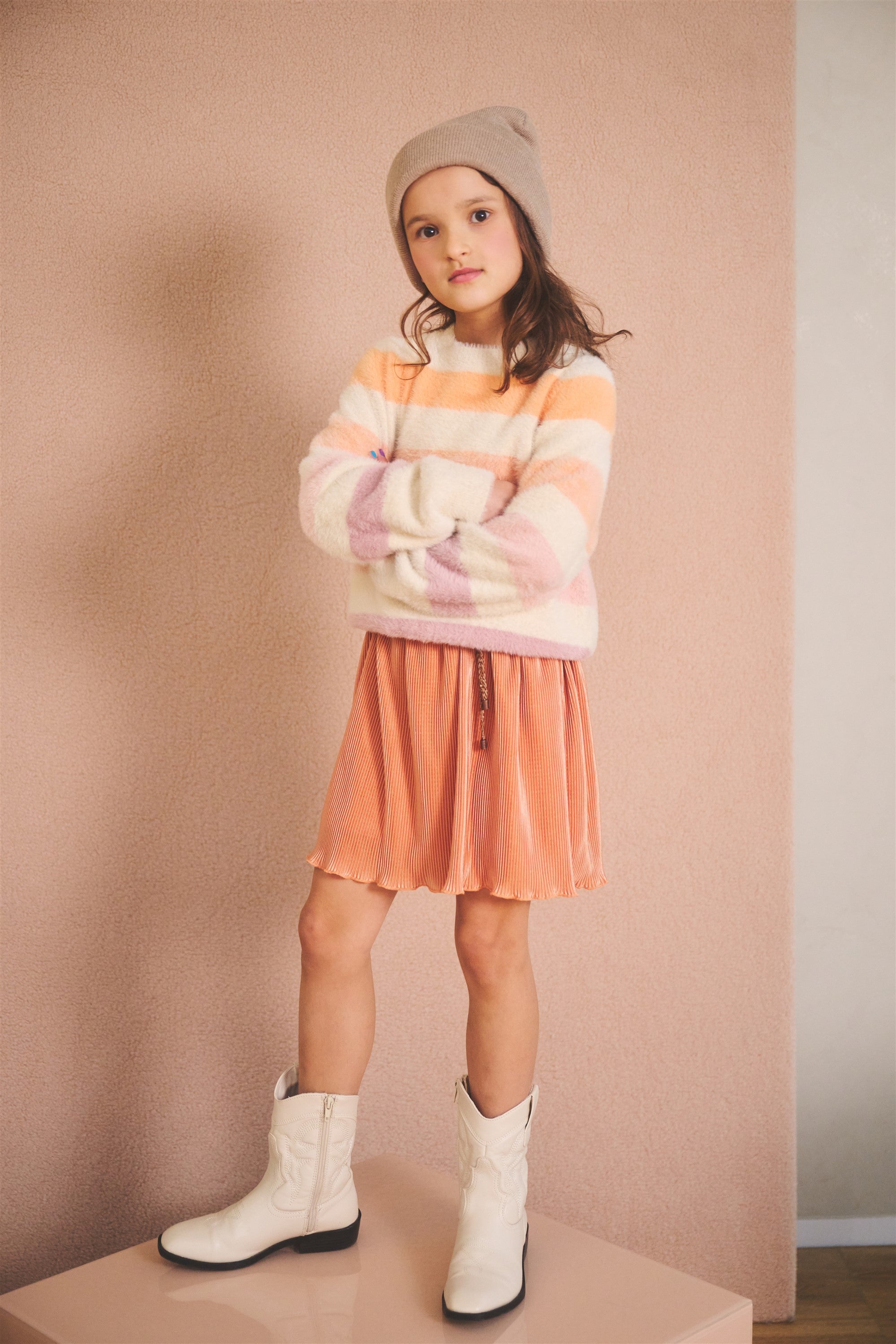 Ketan Knitted Striped Sweater