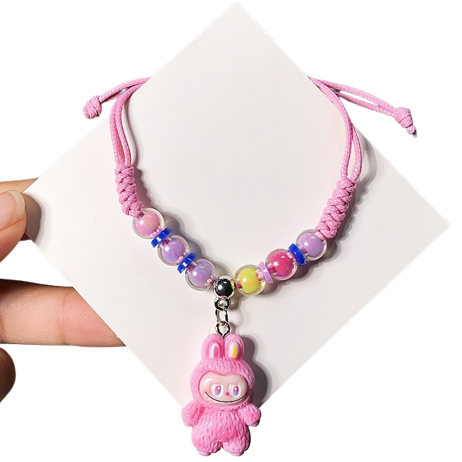 Adjustable Handwoven Labubu Bracelet - Meems
