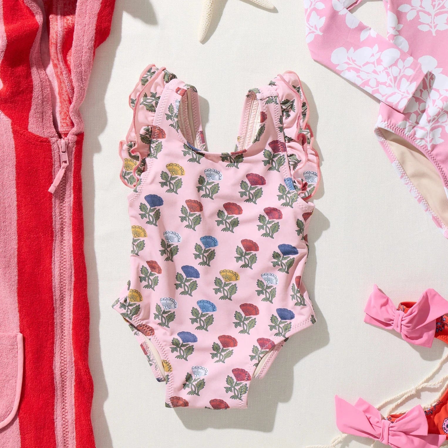 Multi Flower Drop Liv Suit