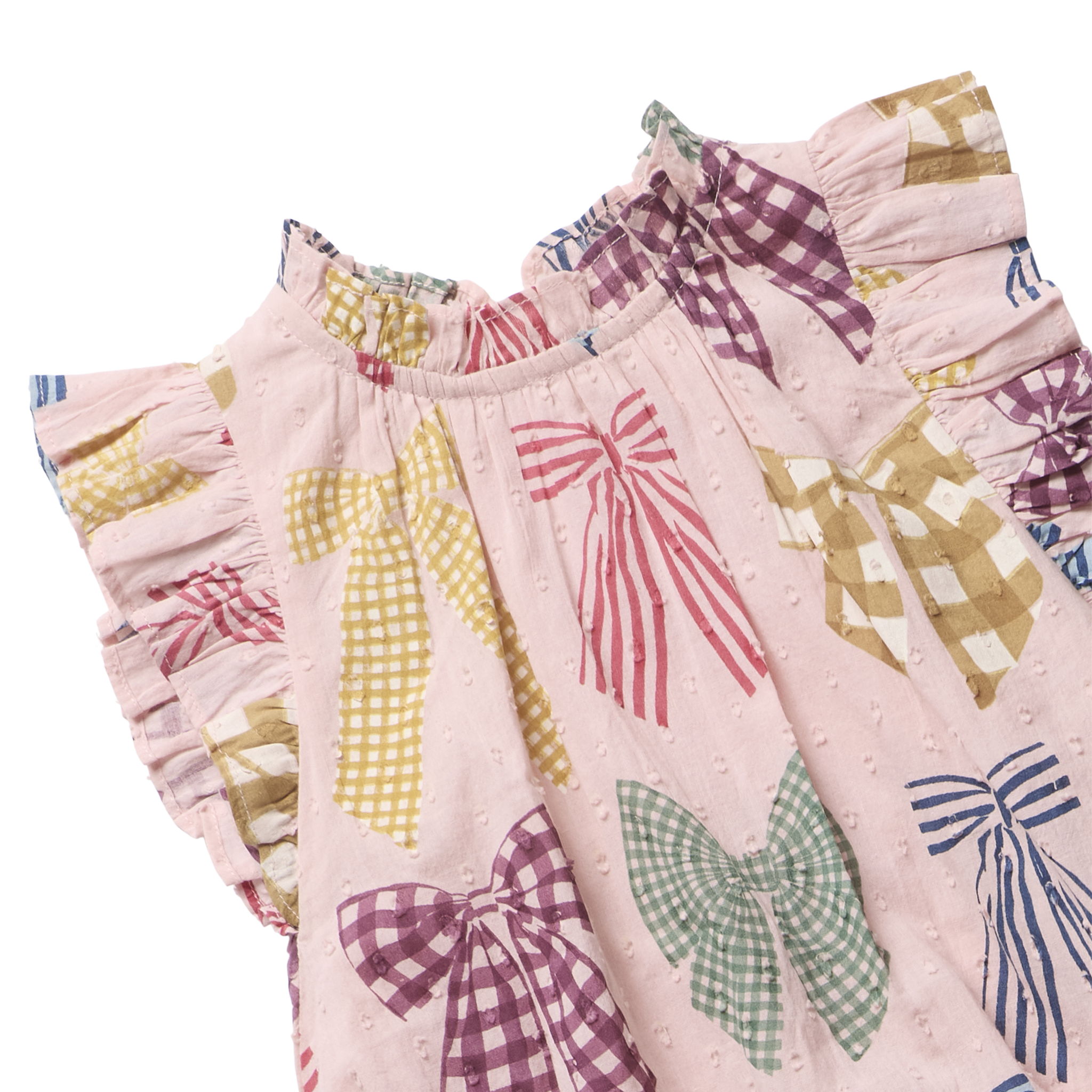Patterned Bows Harper Dress