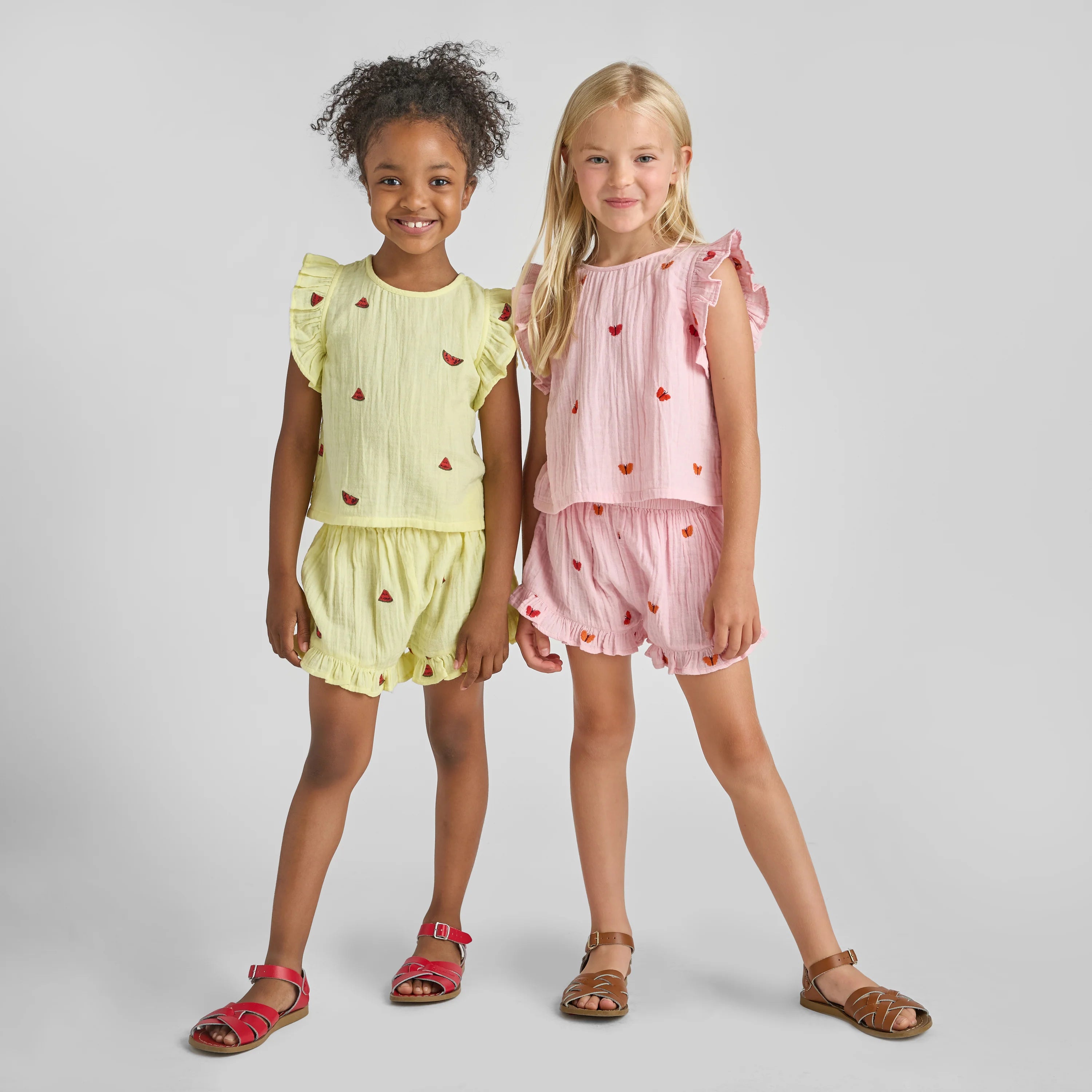 Butterfly Embroidery Roey 2pc Set