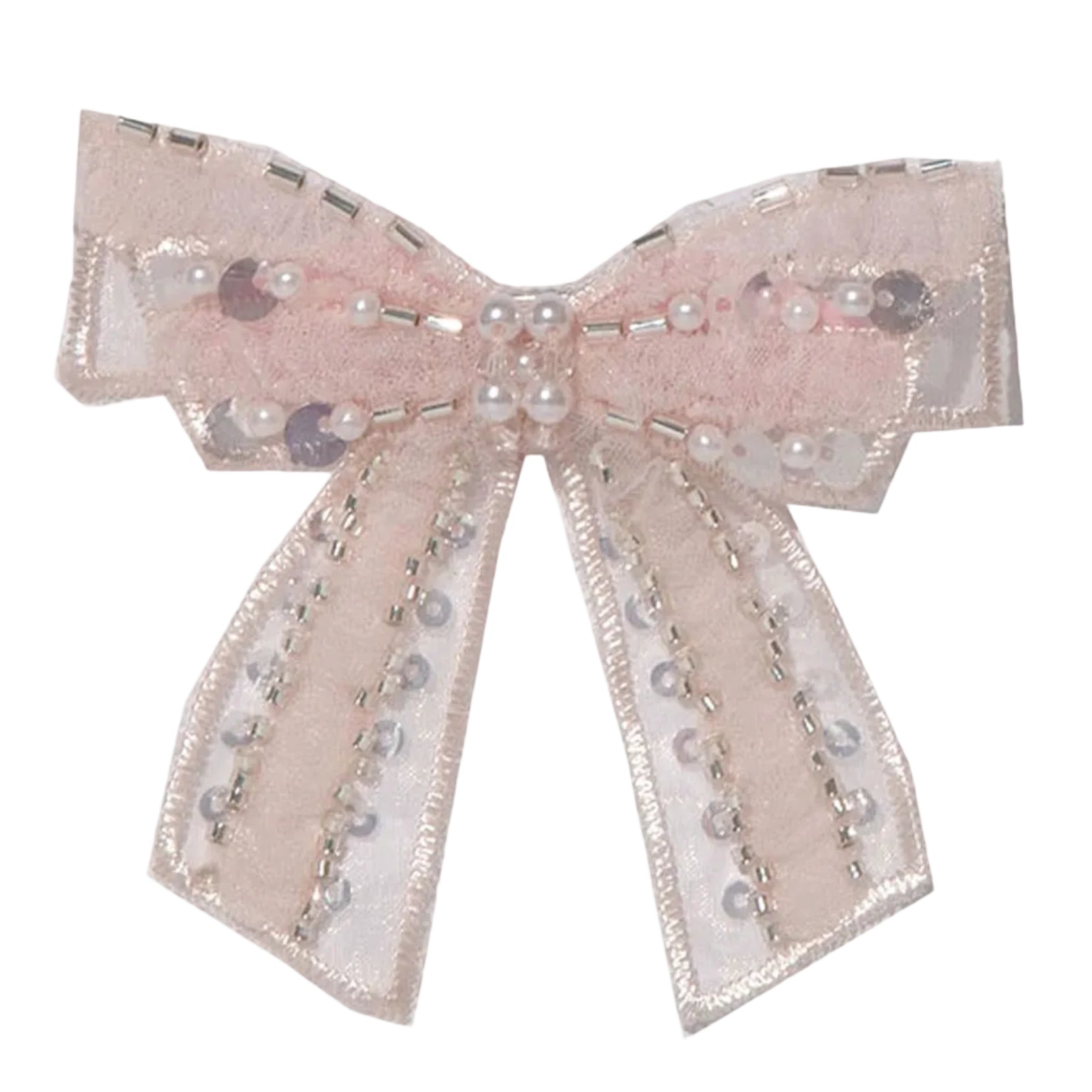 Pink Hailey Bow Clip