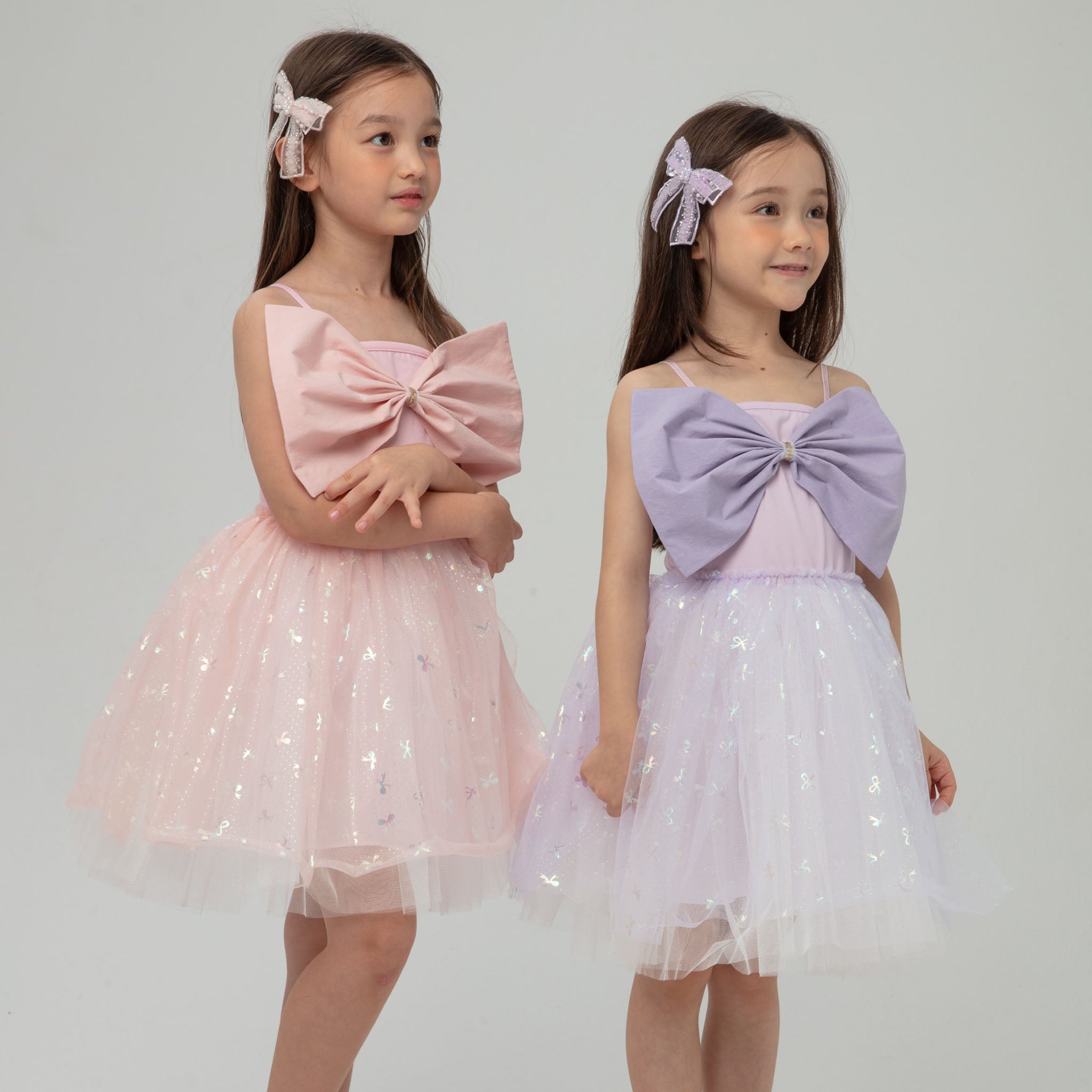 Pink Hailey Bow Clip