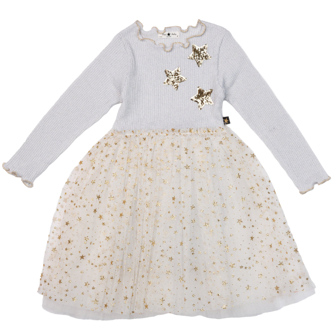 Glitter Three Star Tutu Dress