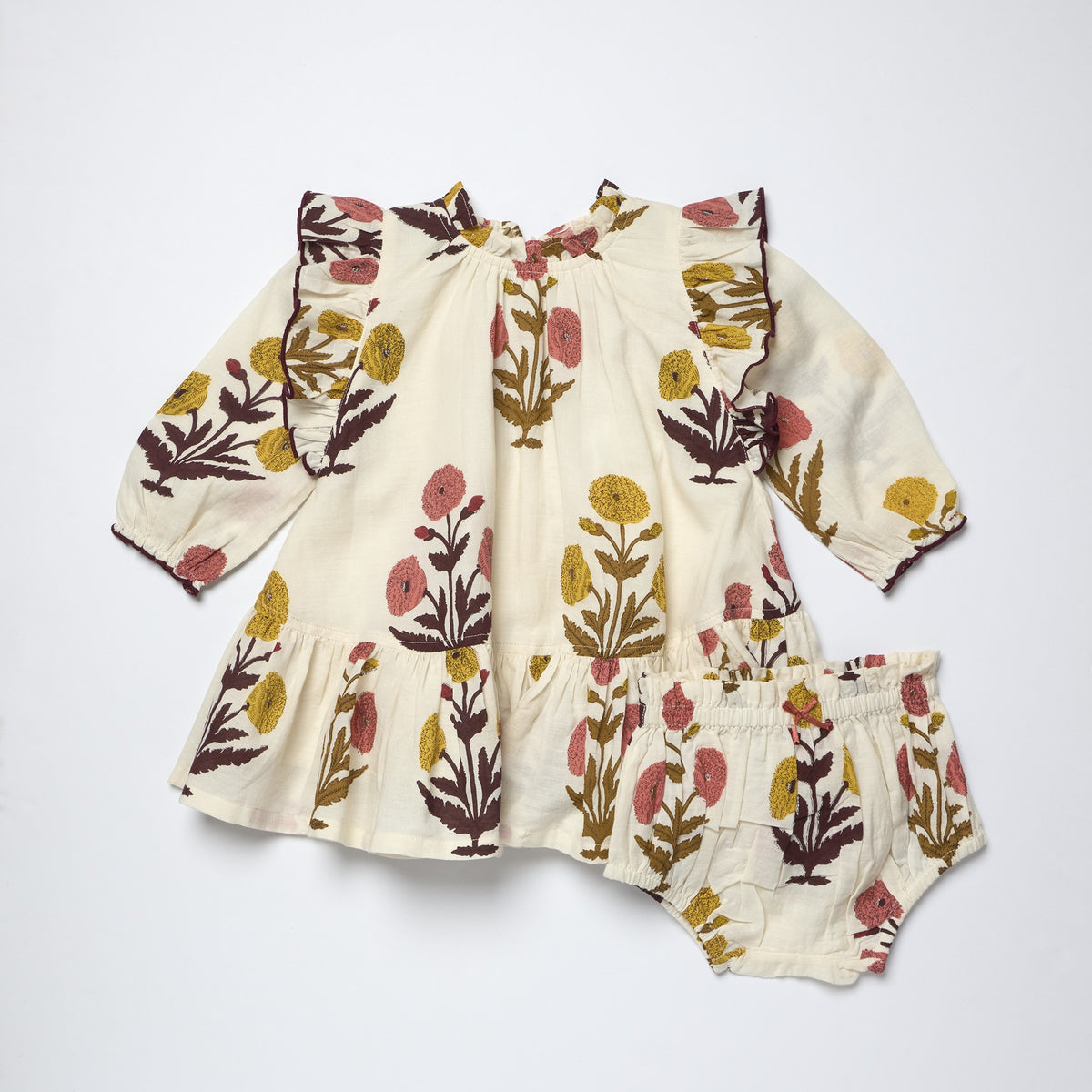 Harvest Dandelion Long Sleeve Harper Dress