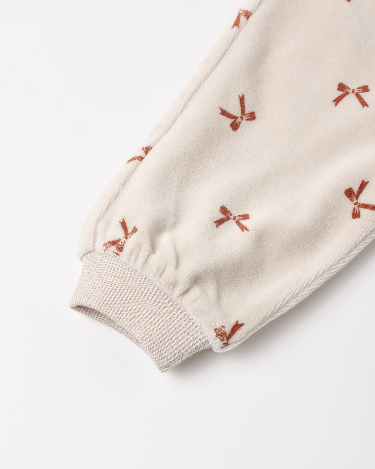 Red Bows Velour Relaxed Sweatset