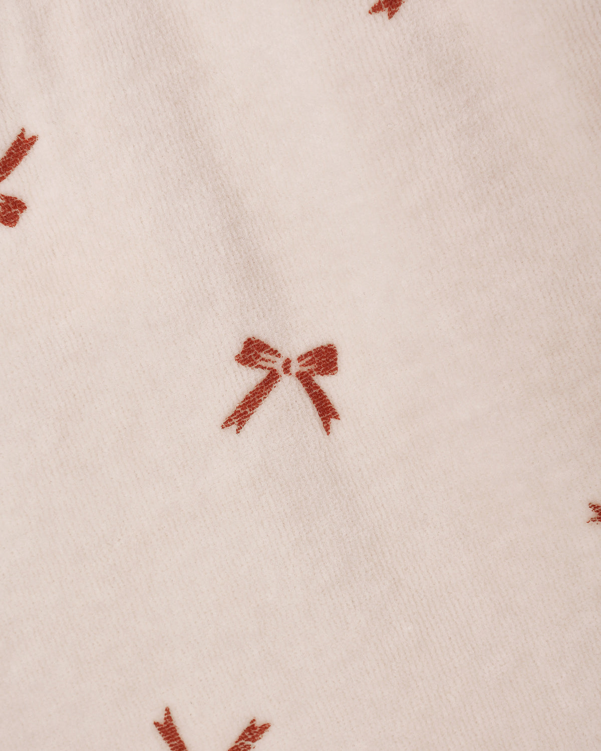 Red Bows Velour Headband