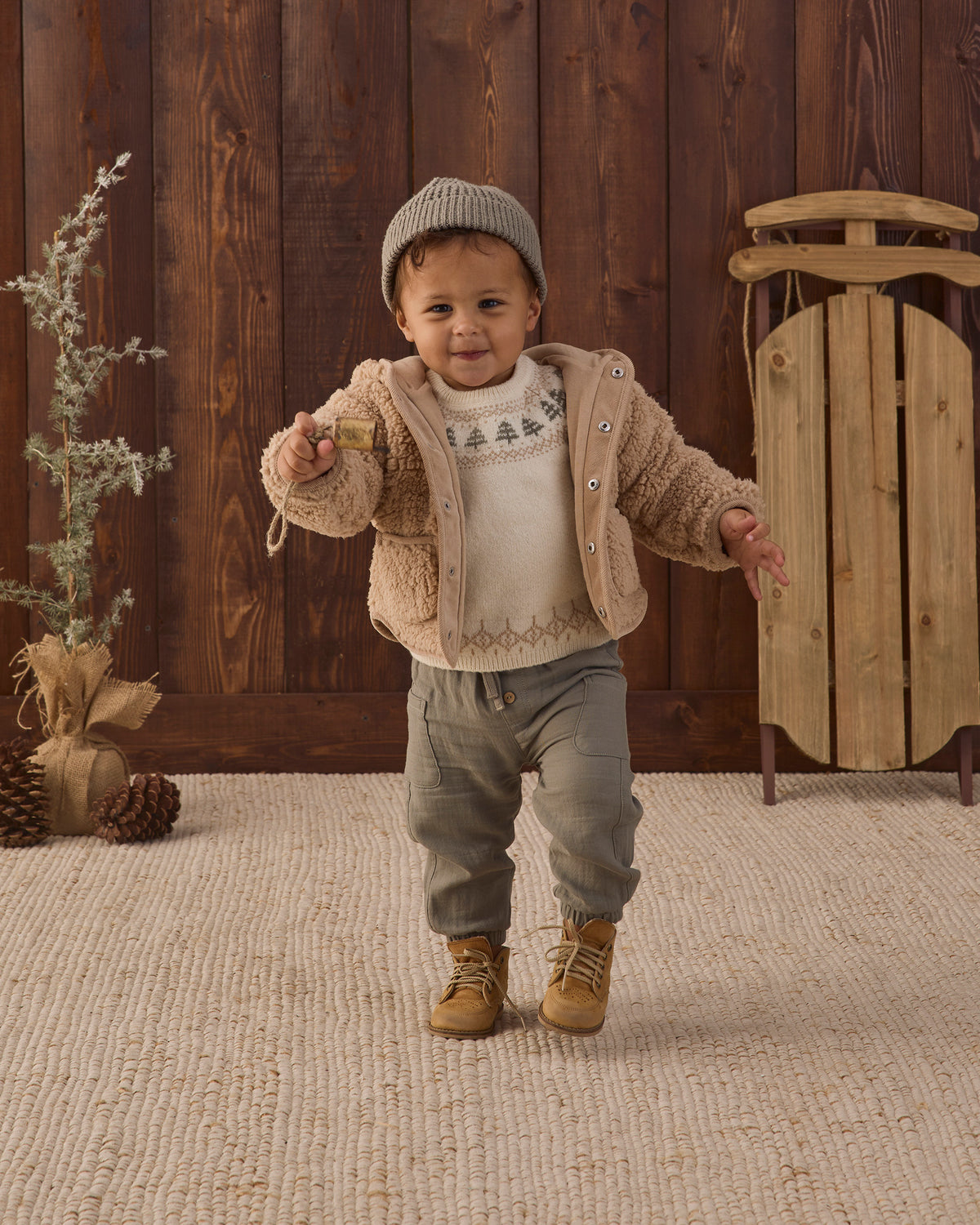 Tree Fair Isle Rex Sweater