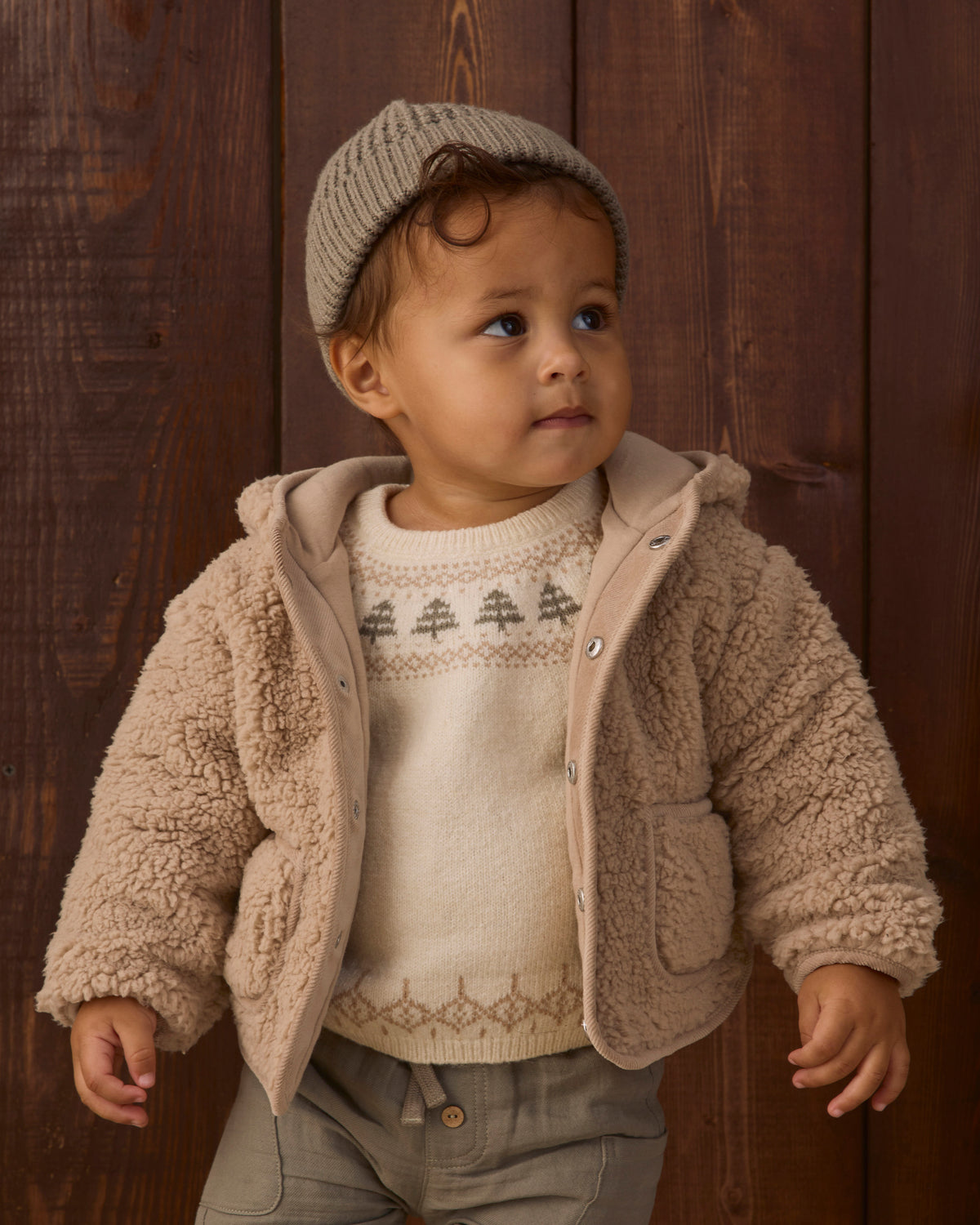 Tree Fair Isle Rex Sweater
