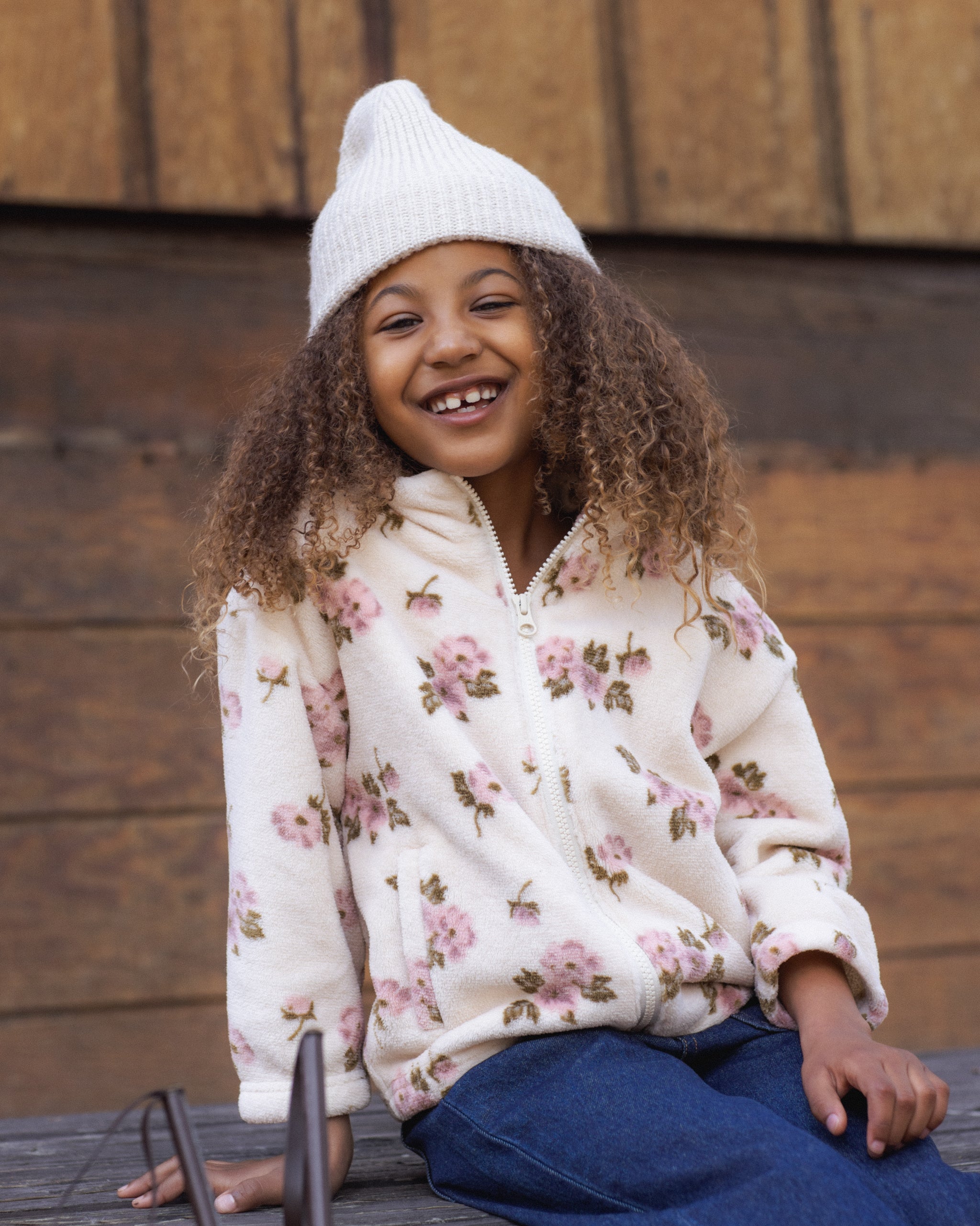 Rose Garden Coco Fleece Jacket