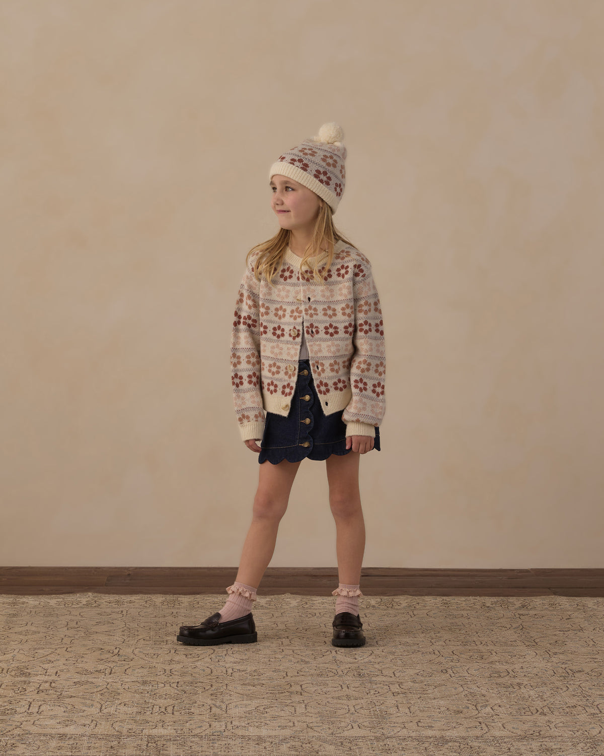 Flower Fair Isle Cheyenne Cardigan
