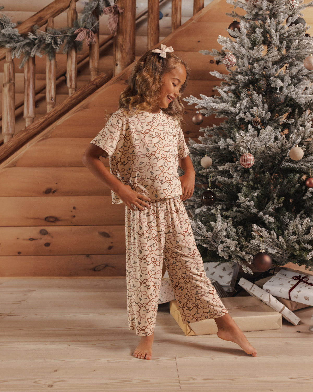 Ribbons Ruthie Holiday PJ Set
