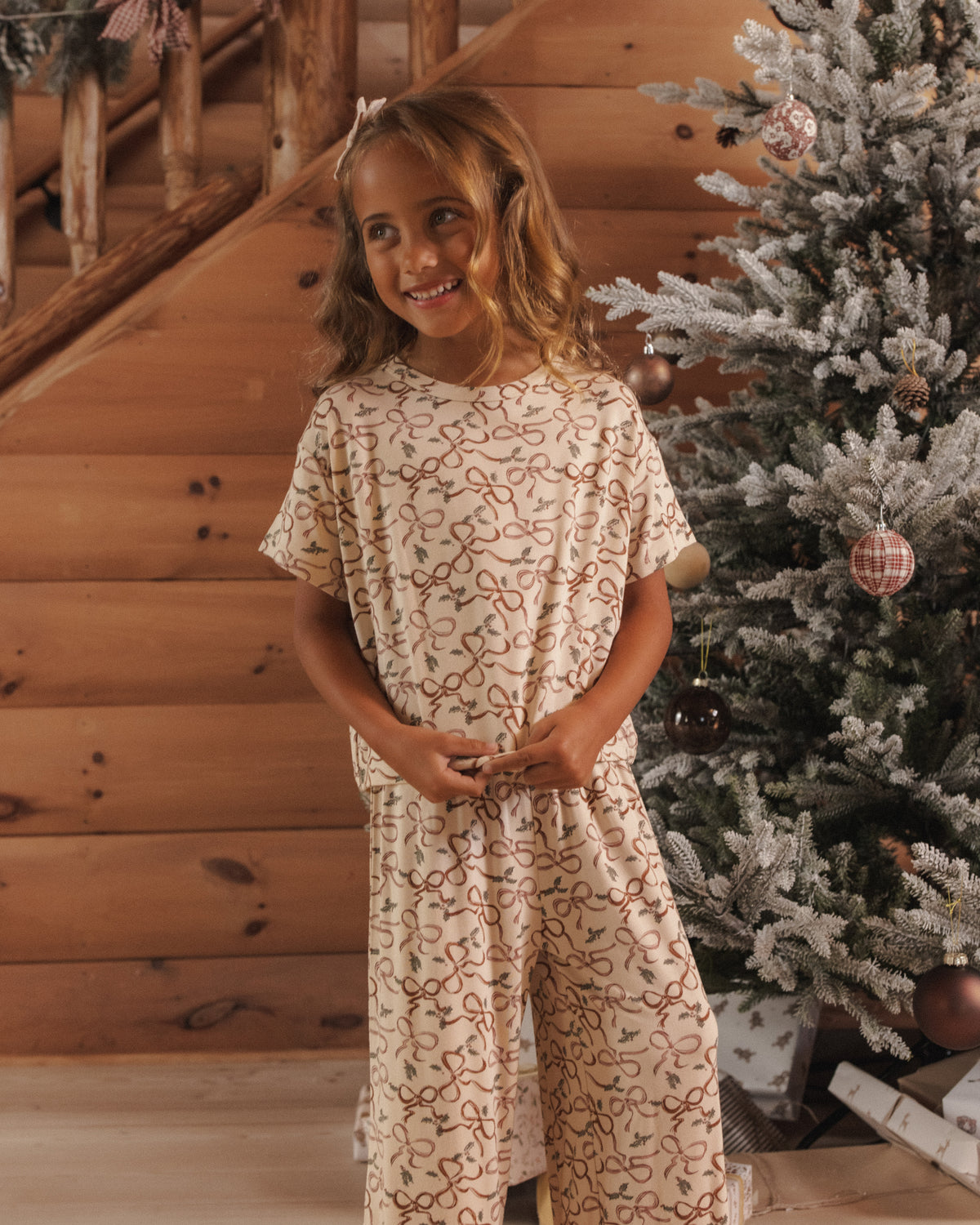 Ribbons Ruthie Holiday PJ Set