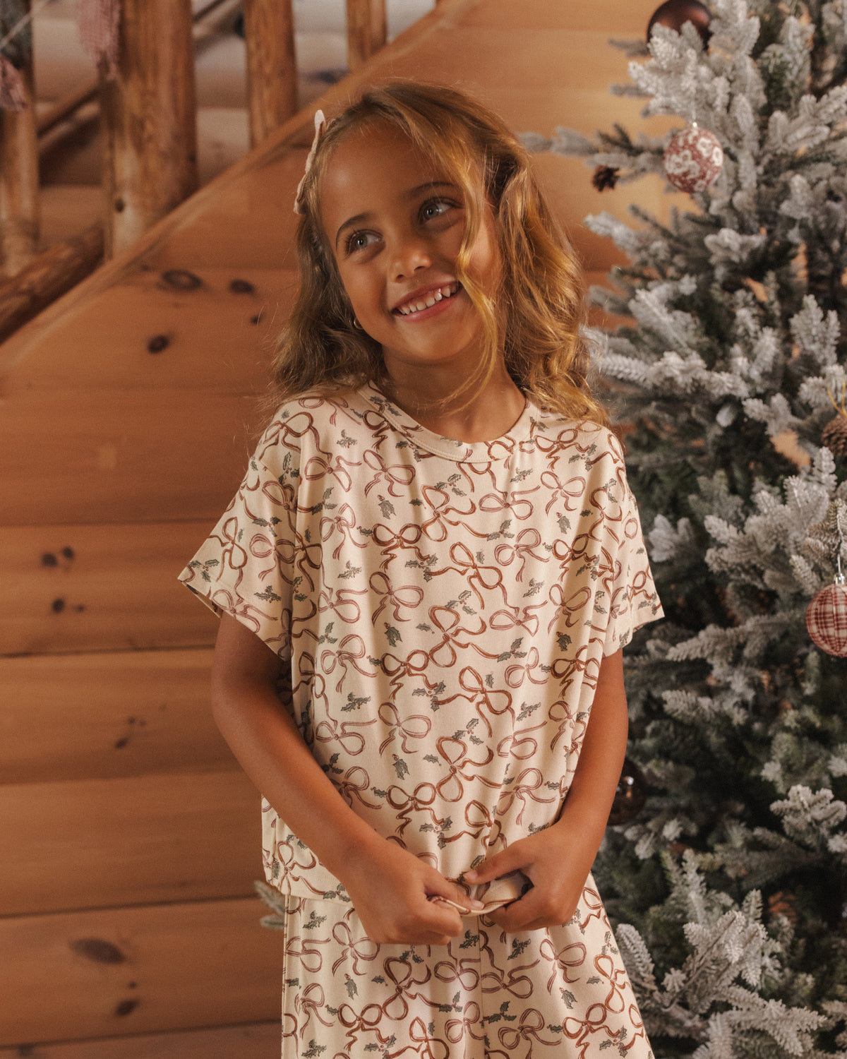 Ribbons Ruthie Holiday PJ Set