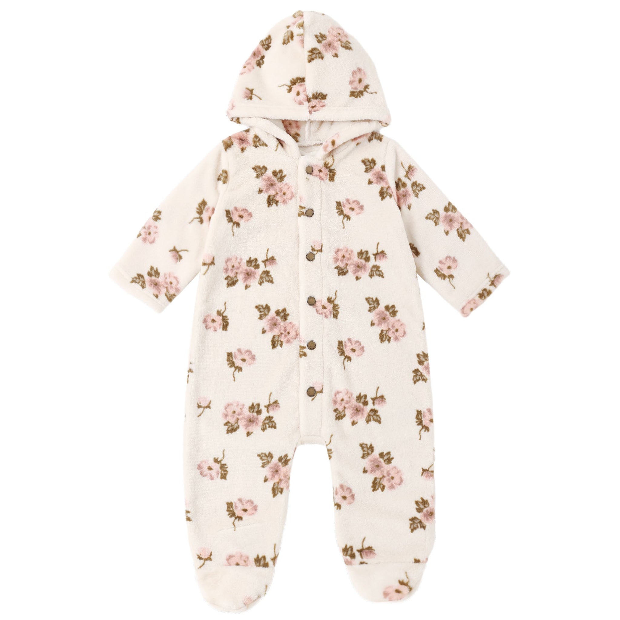 Rose Garden Fleece Jumpsuit