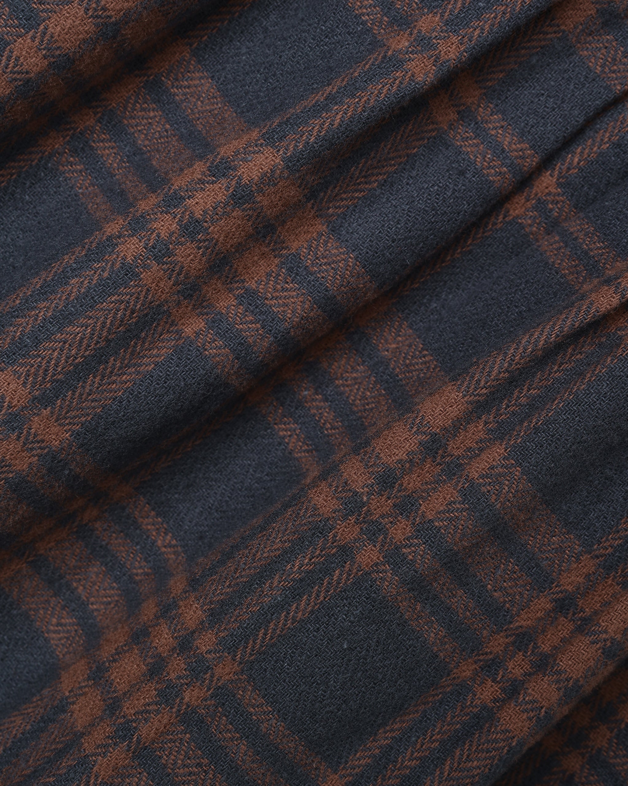 Midnight Plaid Collared LS Shirt
