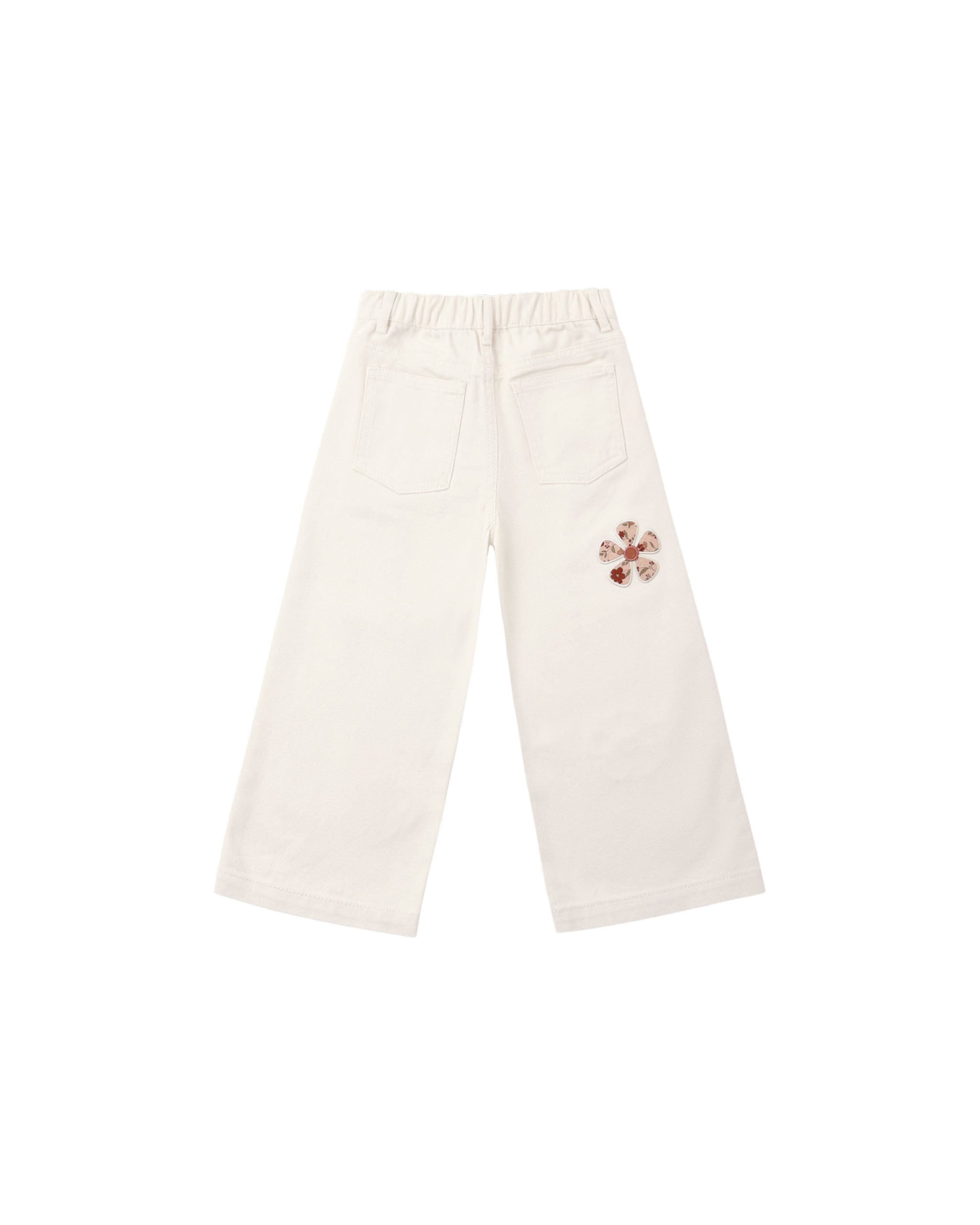 Daisy Patches Straight Leg Jeans