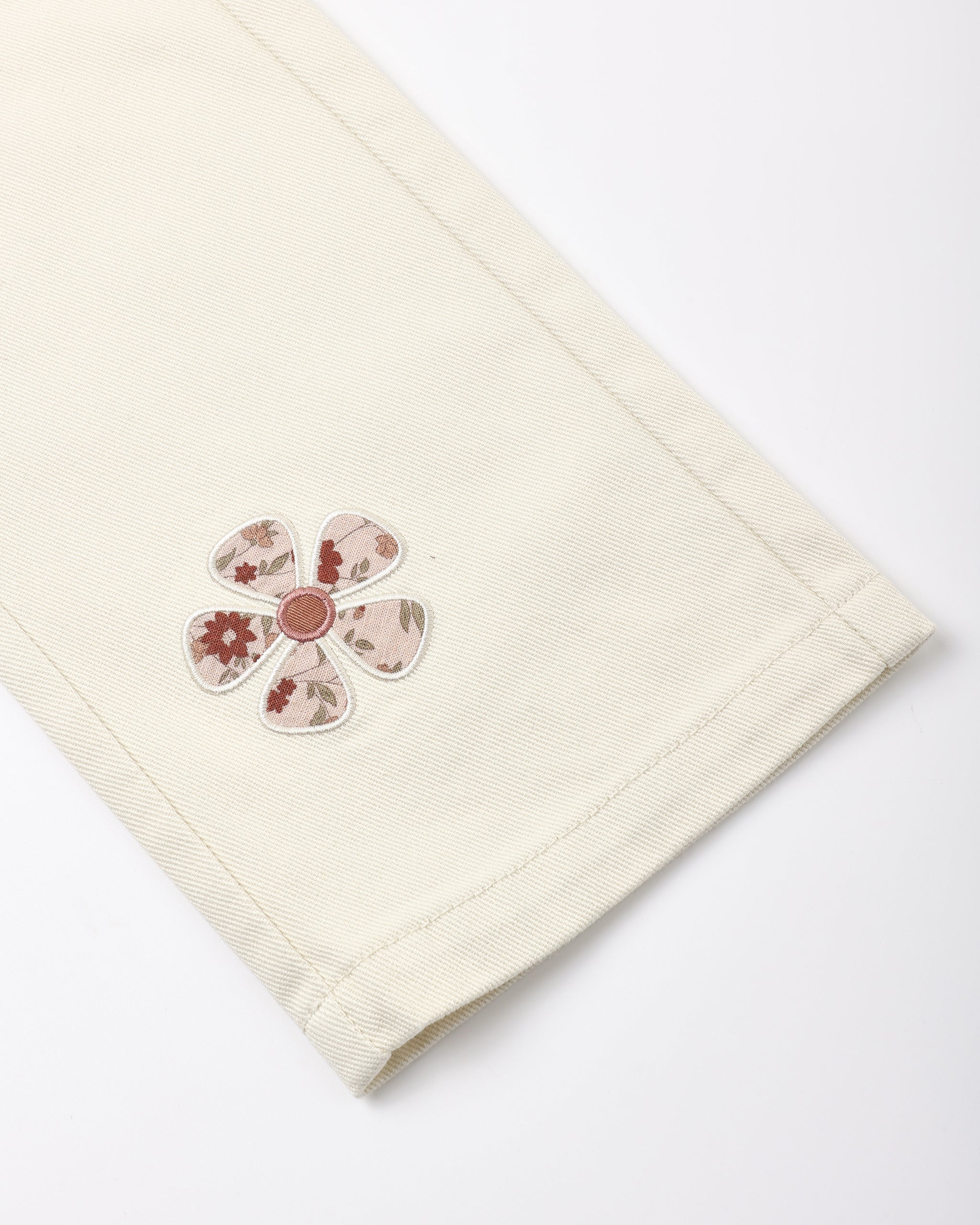 Daisy Patches Straight Leg Jeans