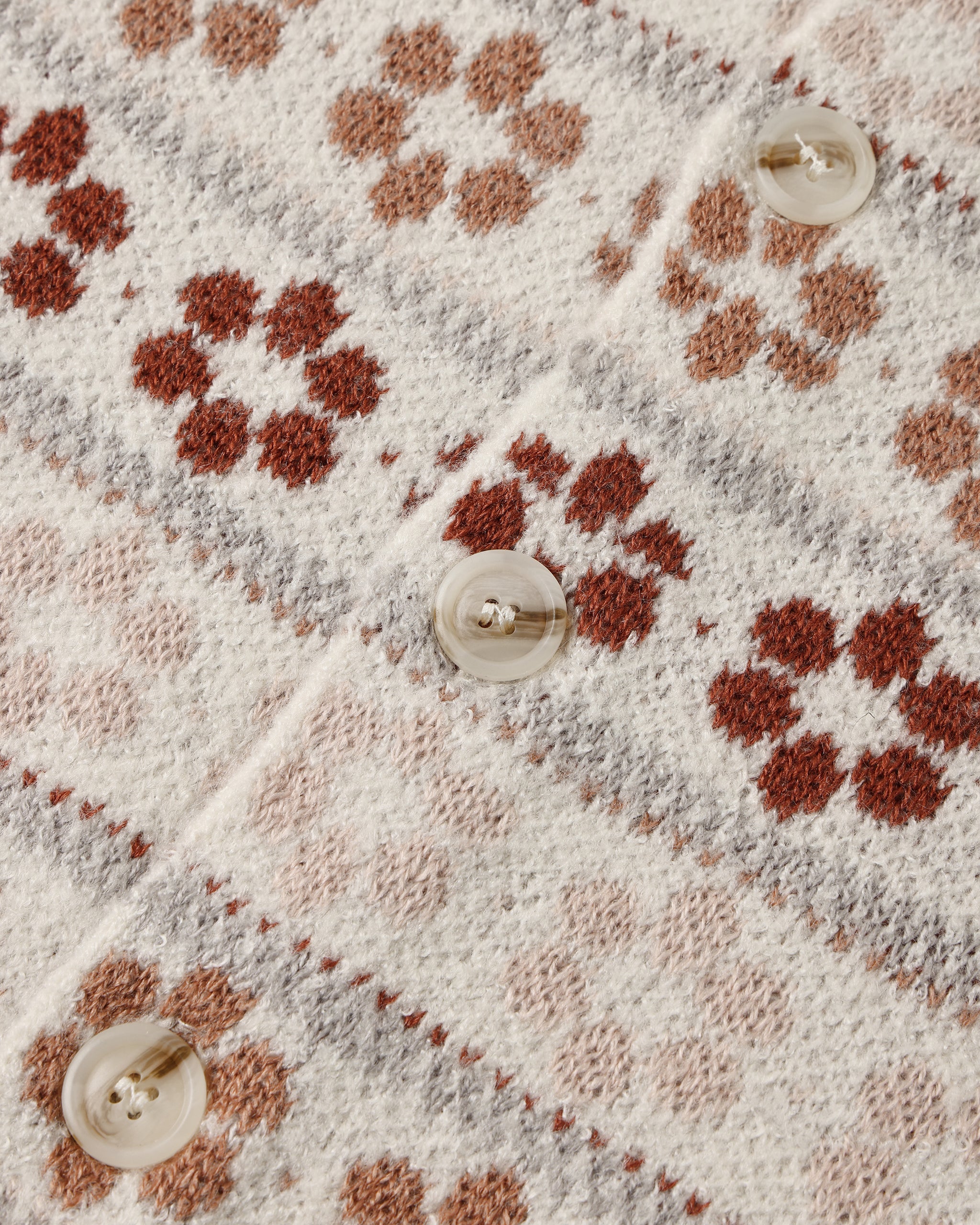 Flower Fair Isle Cheyenne Cardigan