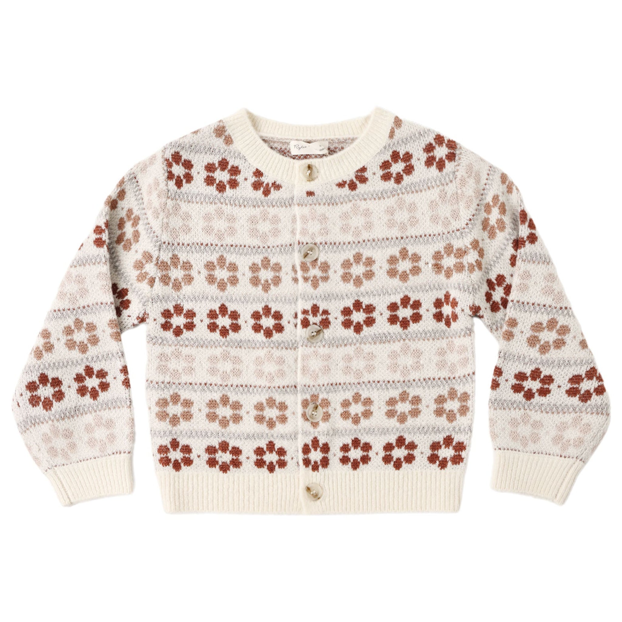 Flower Fair Isle Cheyenne Cardigan