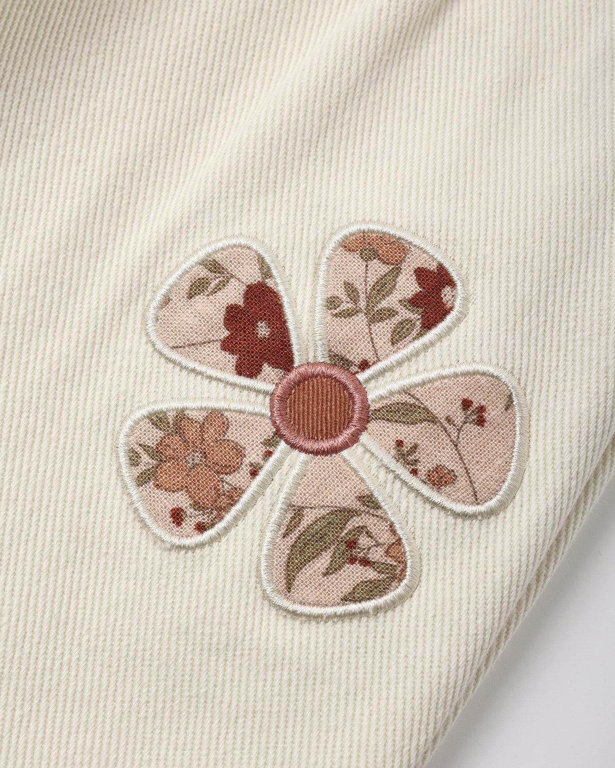 Daisy Patches Straight Leg Jeans