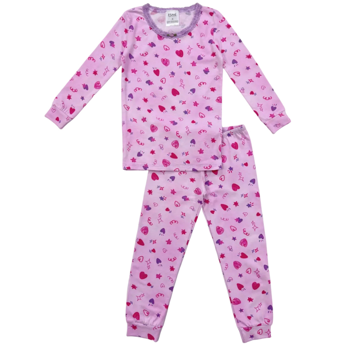 Doodle LS Pajama Set