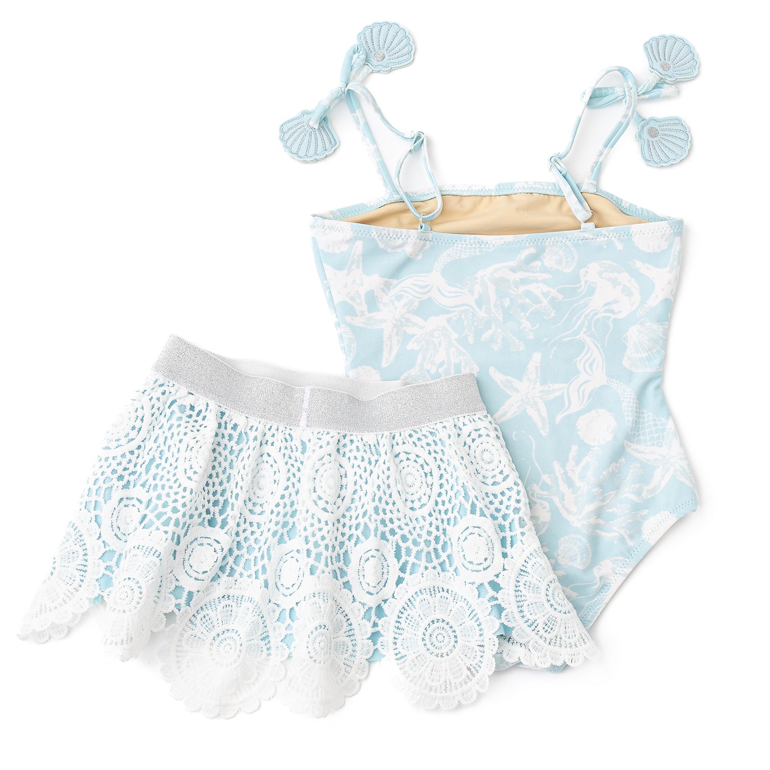 Snorkel 1pc Swimsuit & Skirt Set