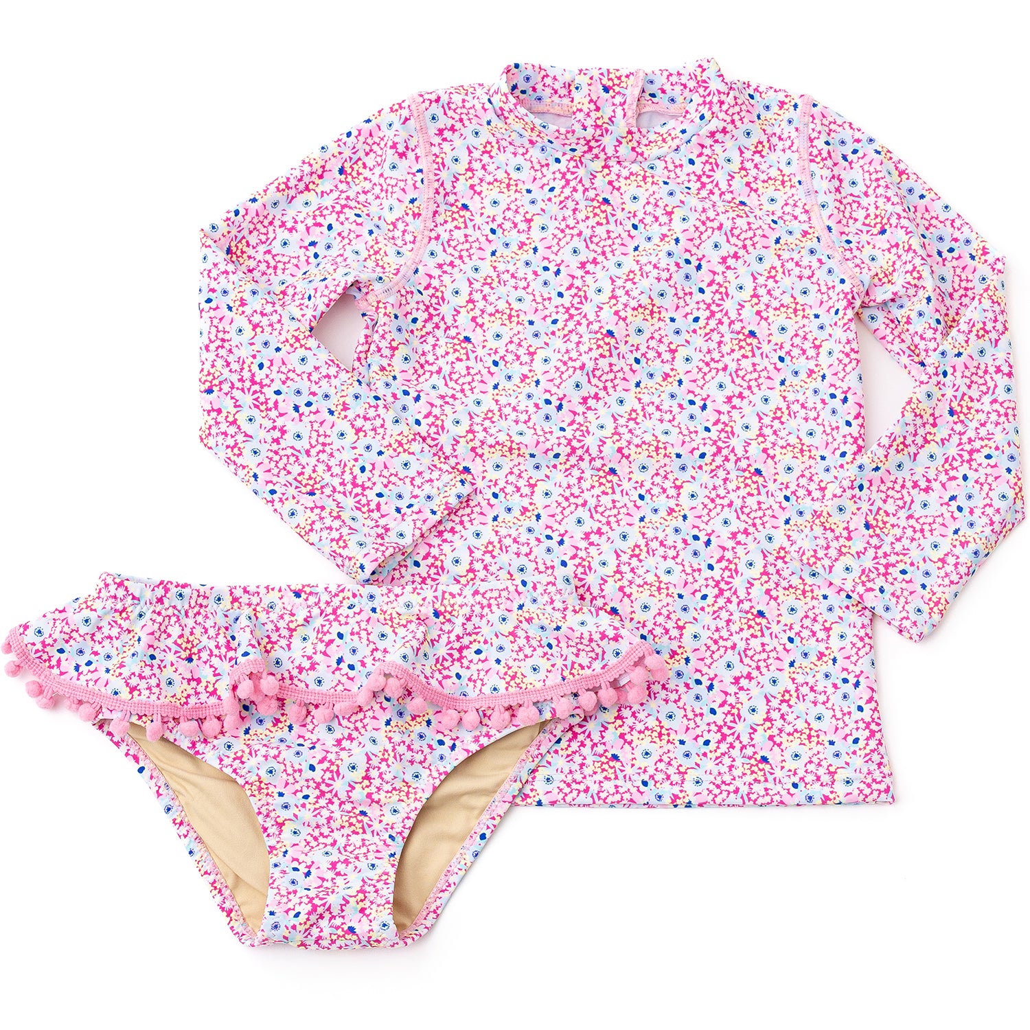 Electric Ditsy Rashguard Set