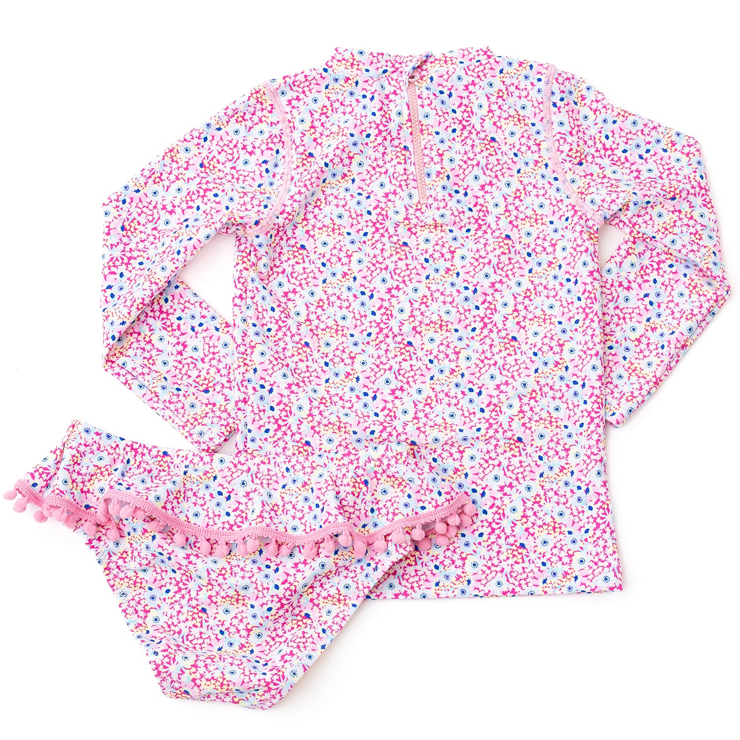 Electric Ditsy Rashguard Set