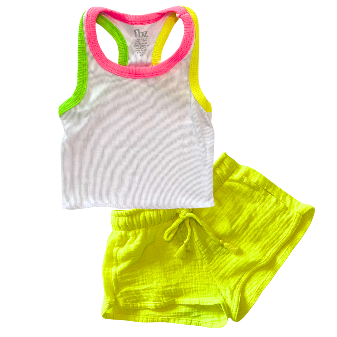 Tassel Gauze Short