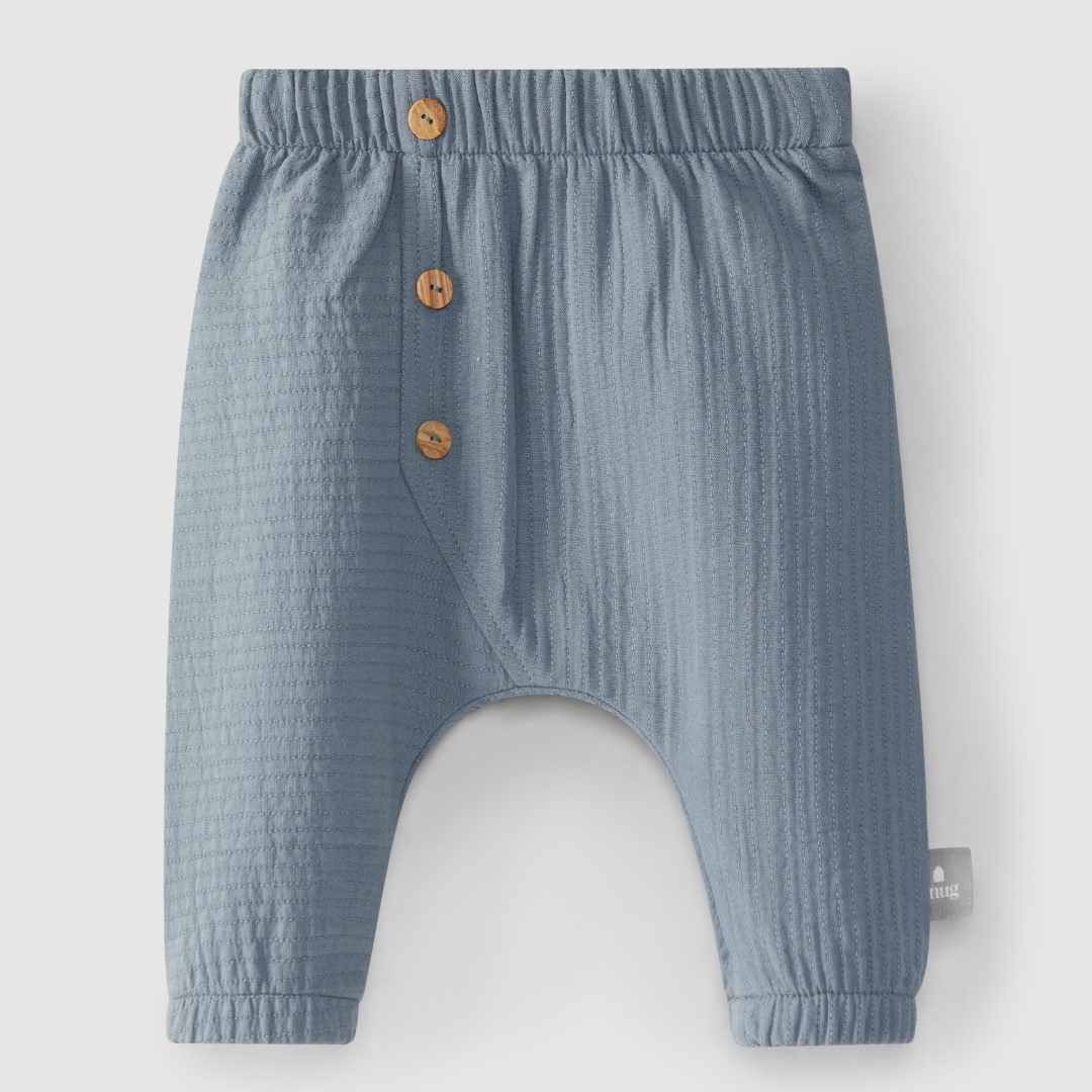 Blue Striped Sweatshirt Set