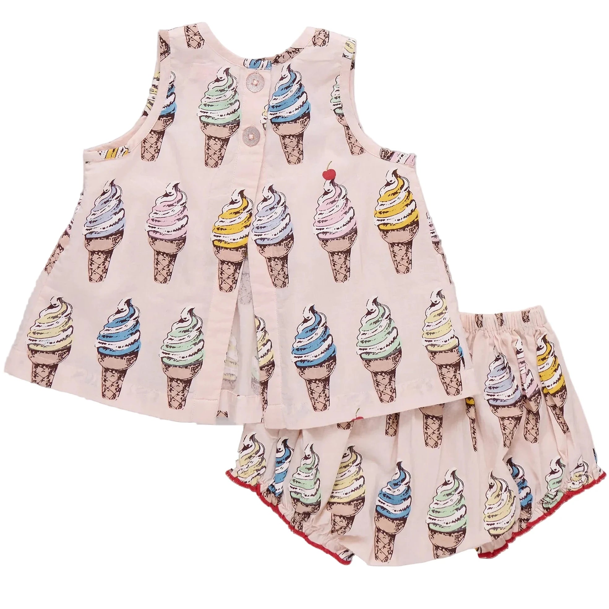 Pink Soft Serve Jaipur 2pc Set