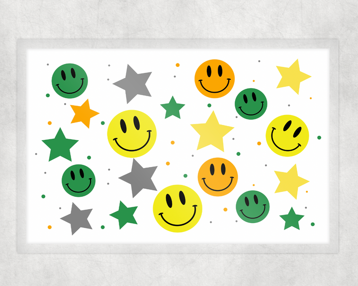 Personalized Boys Emoji Dishware