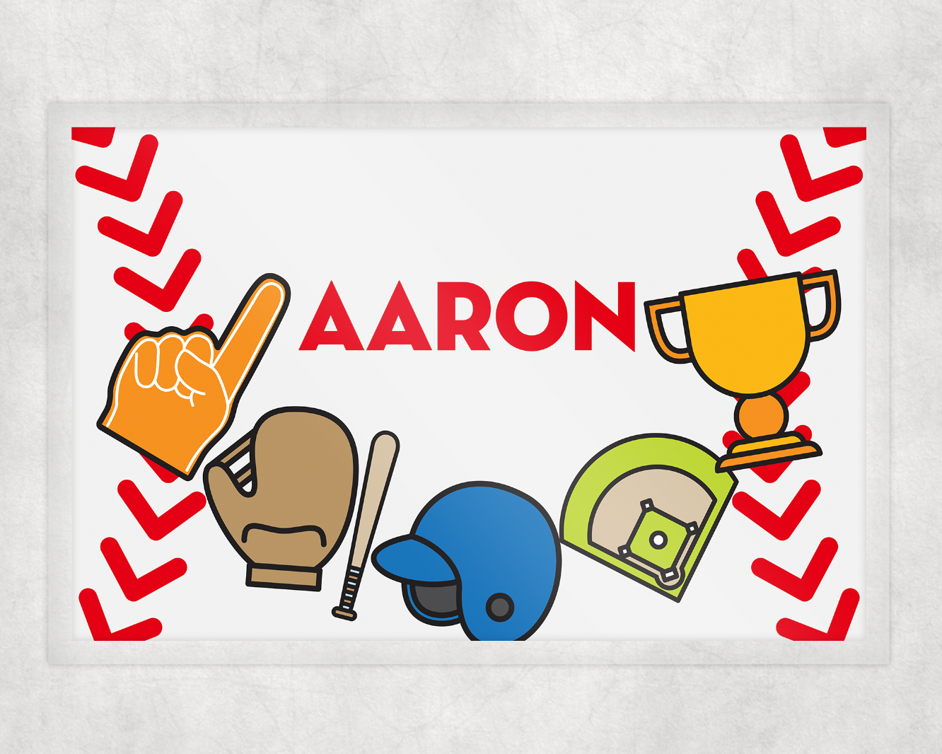 Personalized Baseball Dishware