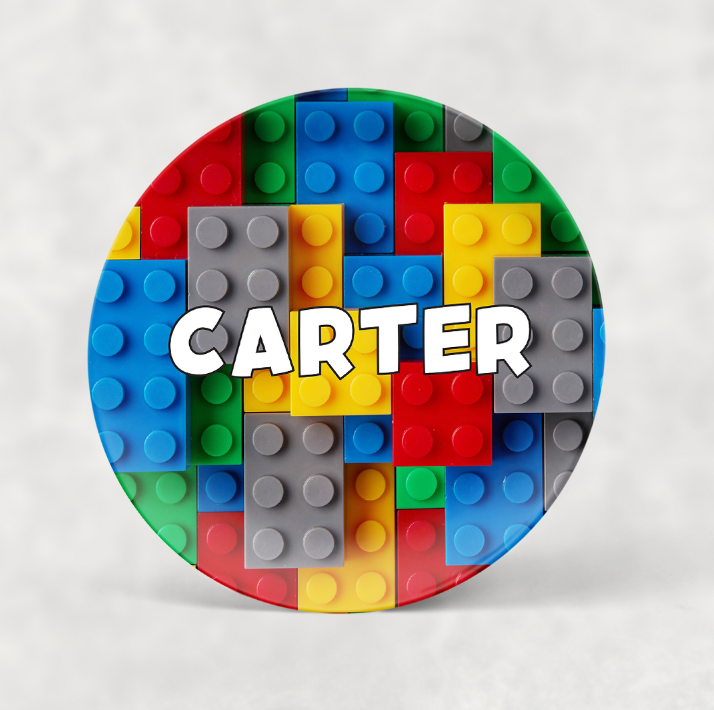 Personalized Legos Dishware