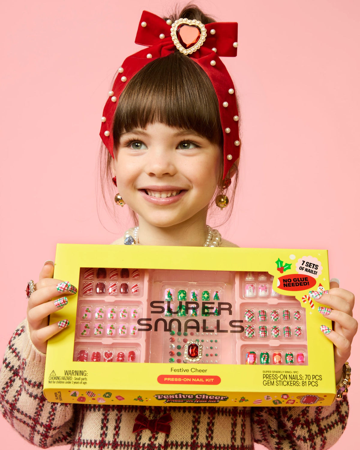 Festive Cheer Press On Nails