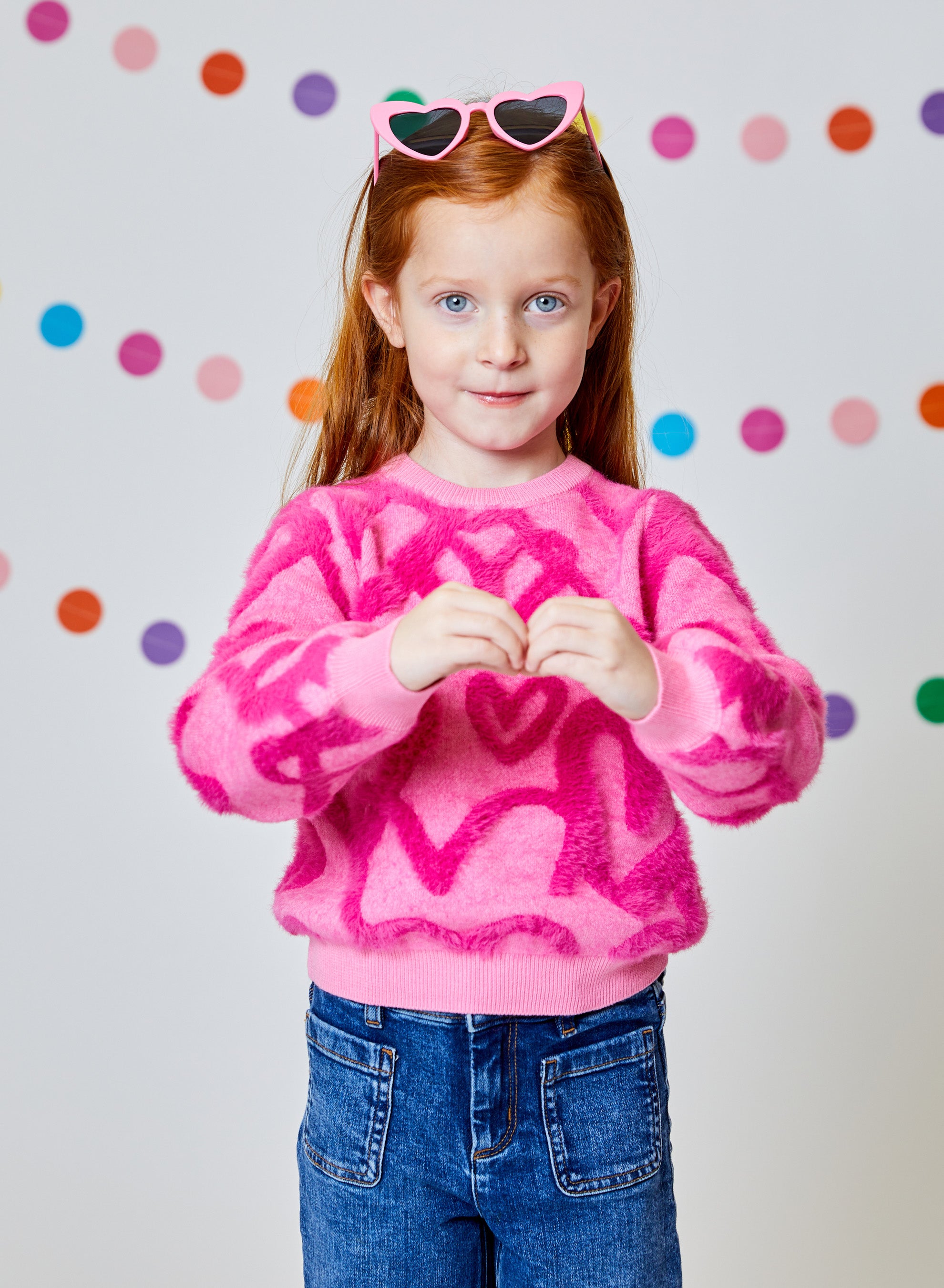 Graffiti Heart Sweater