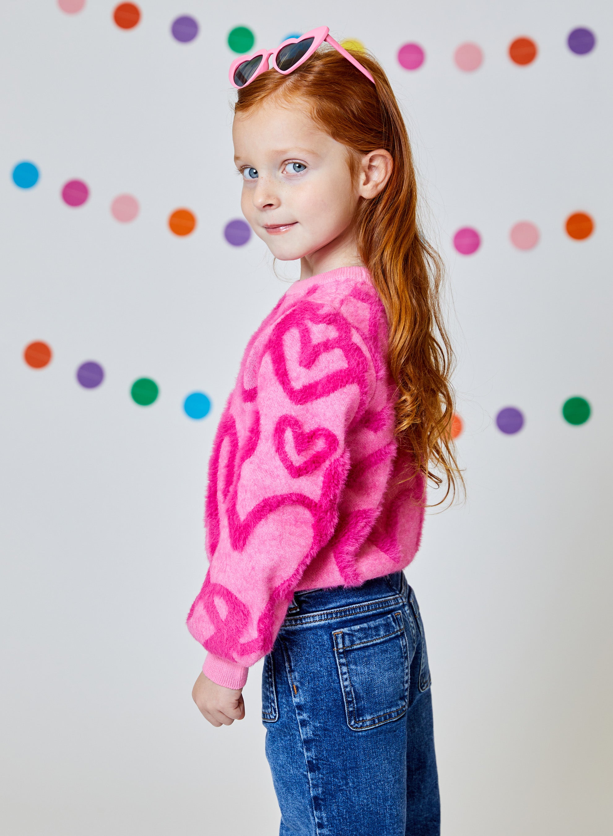 Graffiti Heart Sweater
