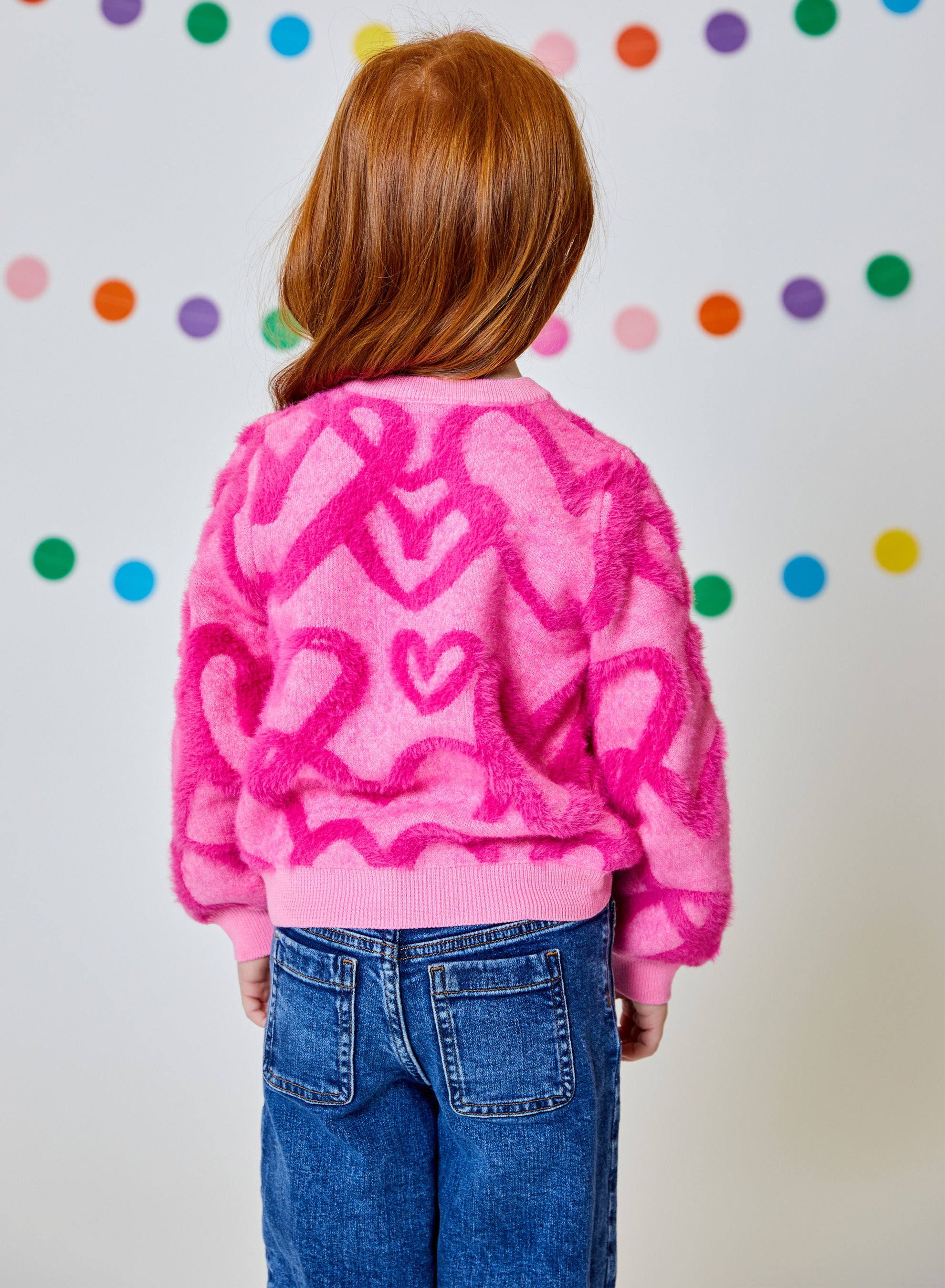 Graffiti Heart Sweater