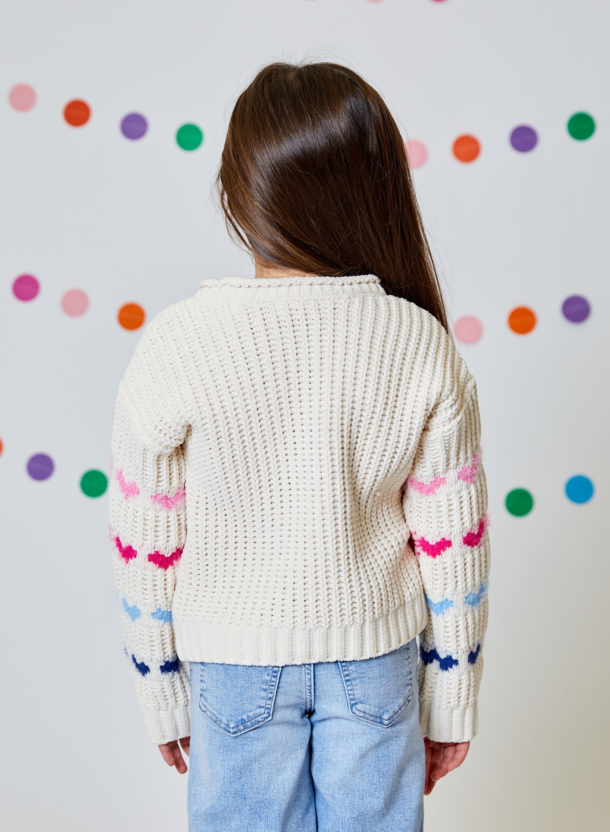 Rainbow Heart Sweater
