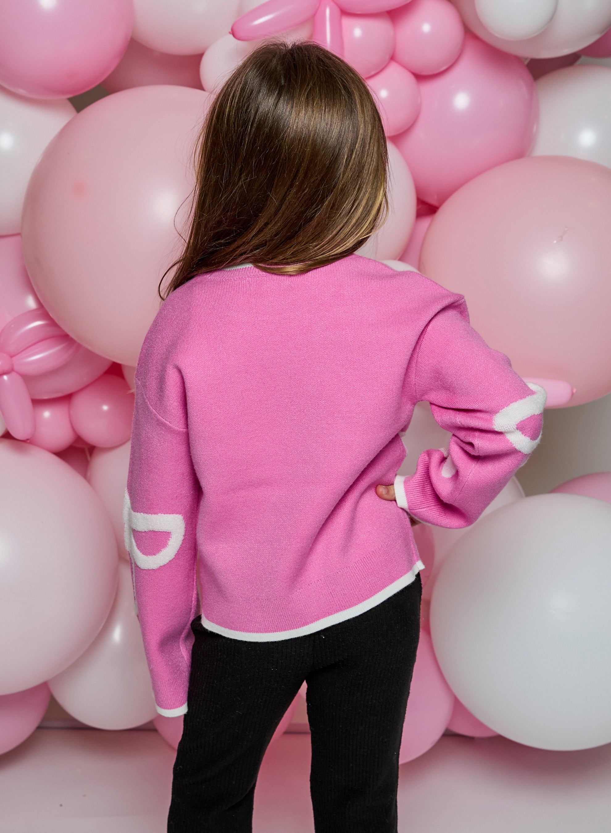 Pink Bow Sweater