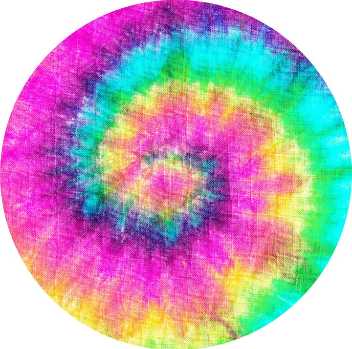 Personalized Rainbow Tie Dye Dishware