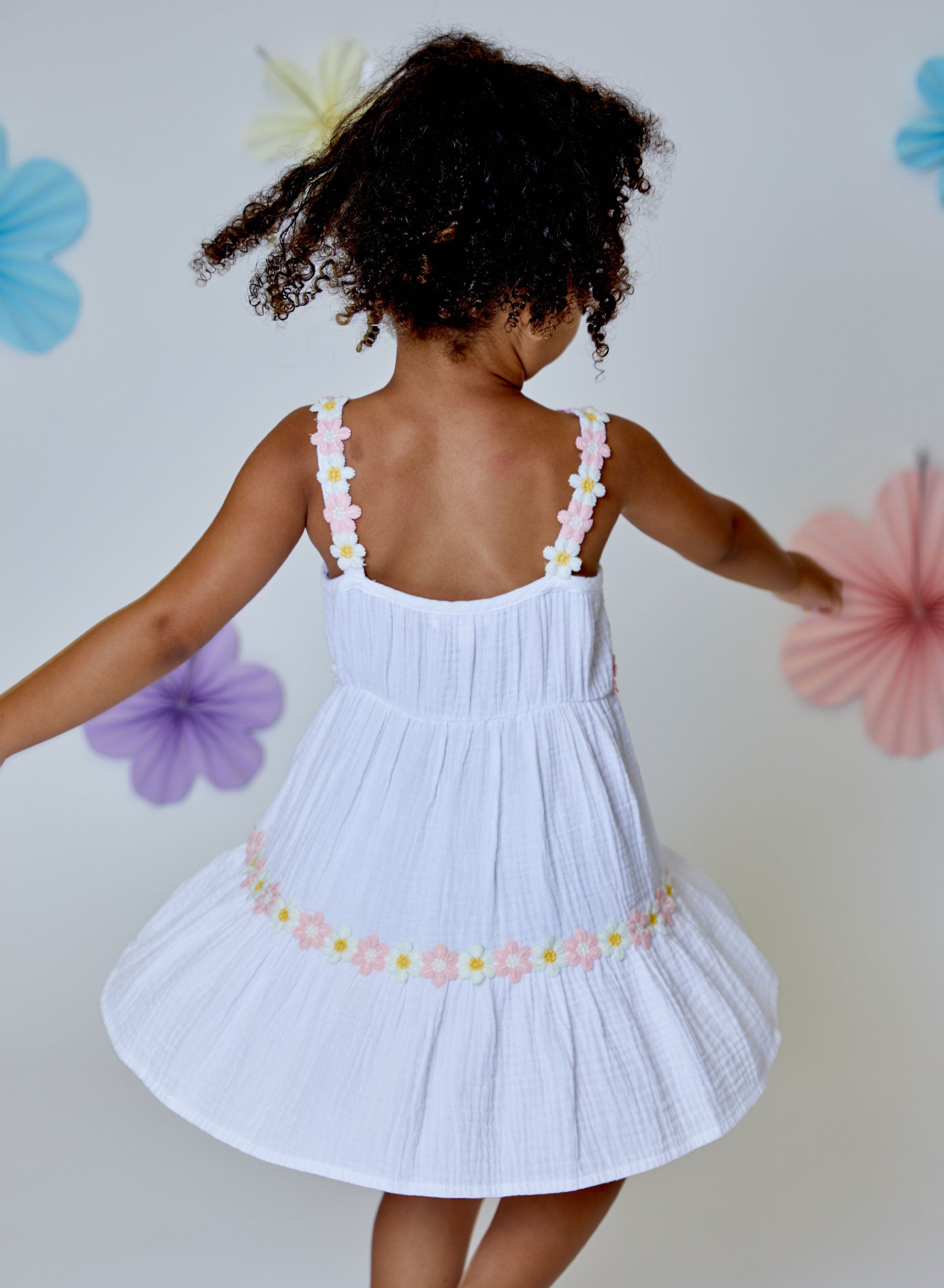 Daisy Gauze Dress