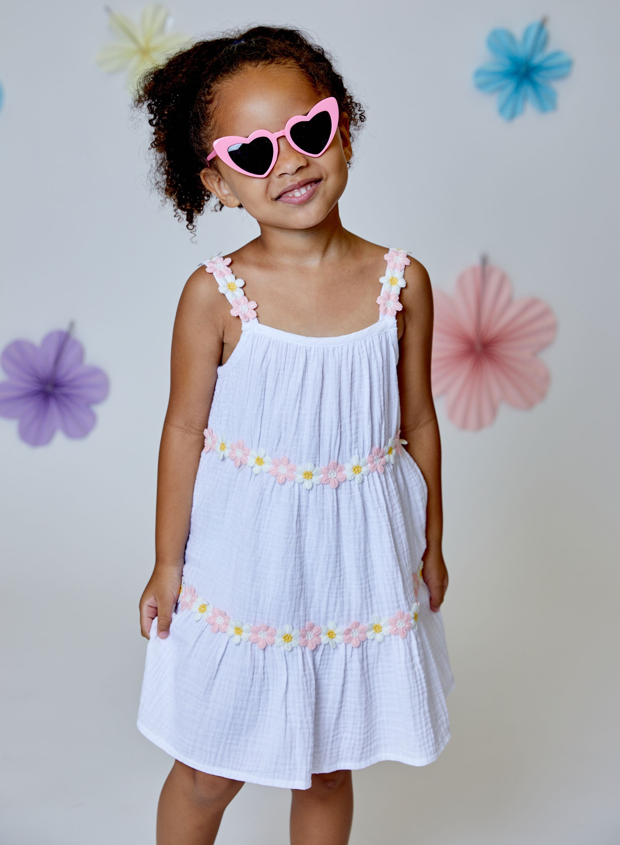 Daisy Gauze Dress